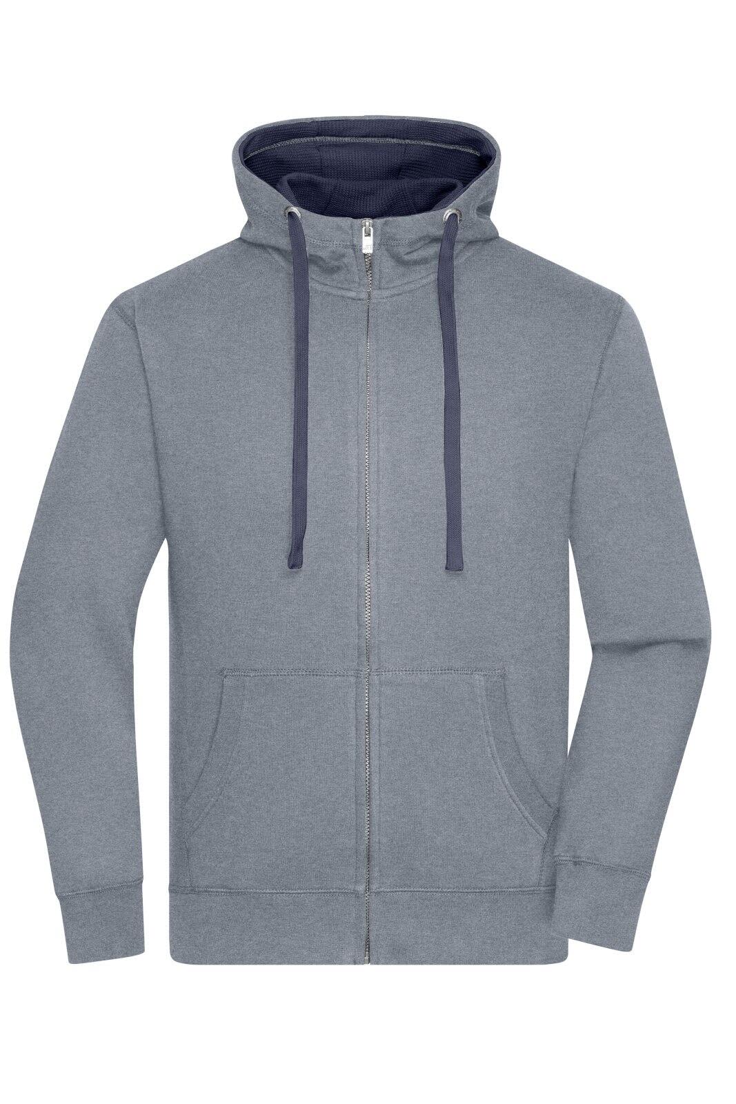 Mens Lifestyle Zip-Hoodie