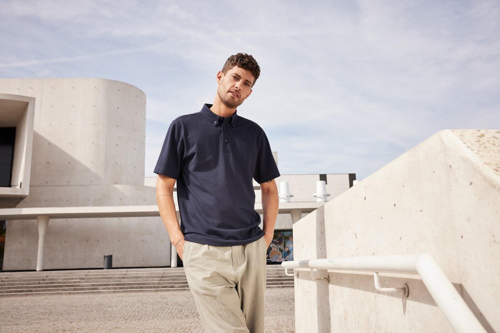 Mens Plain Polo