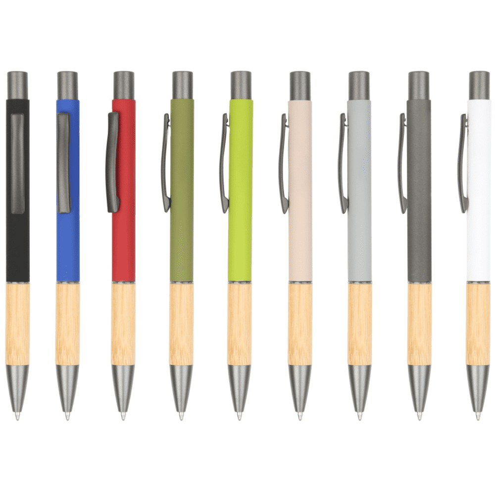 Glacier bamboo aluminum pen