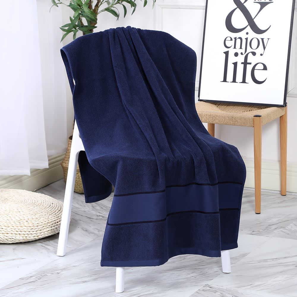 Sunny cotton bath towel