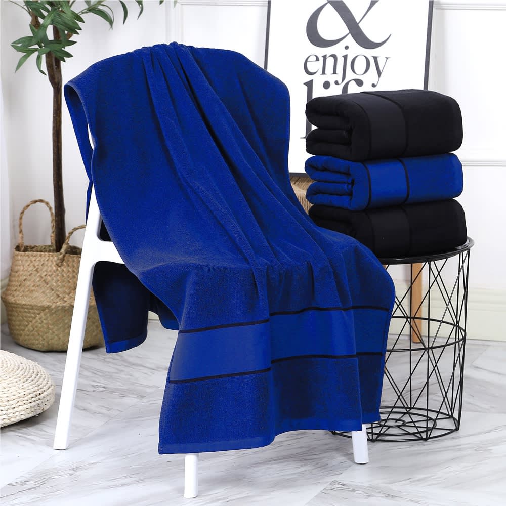 Sunny cotton bath towel