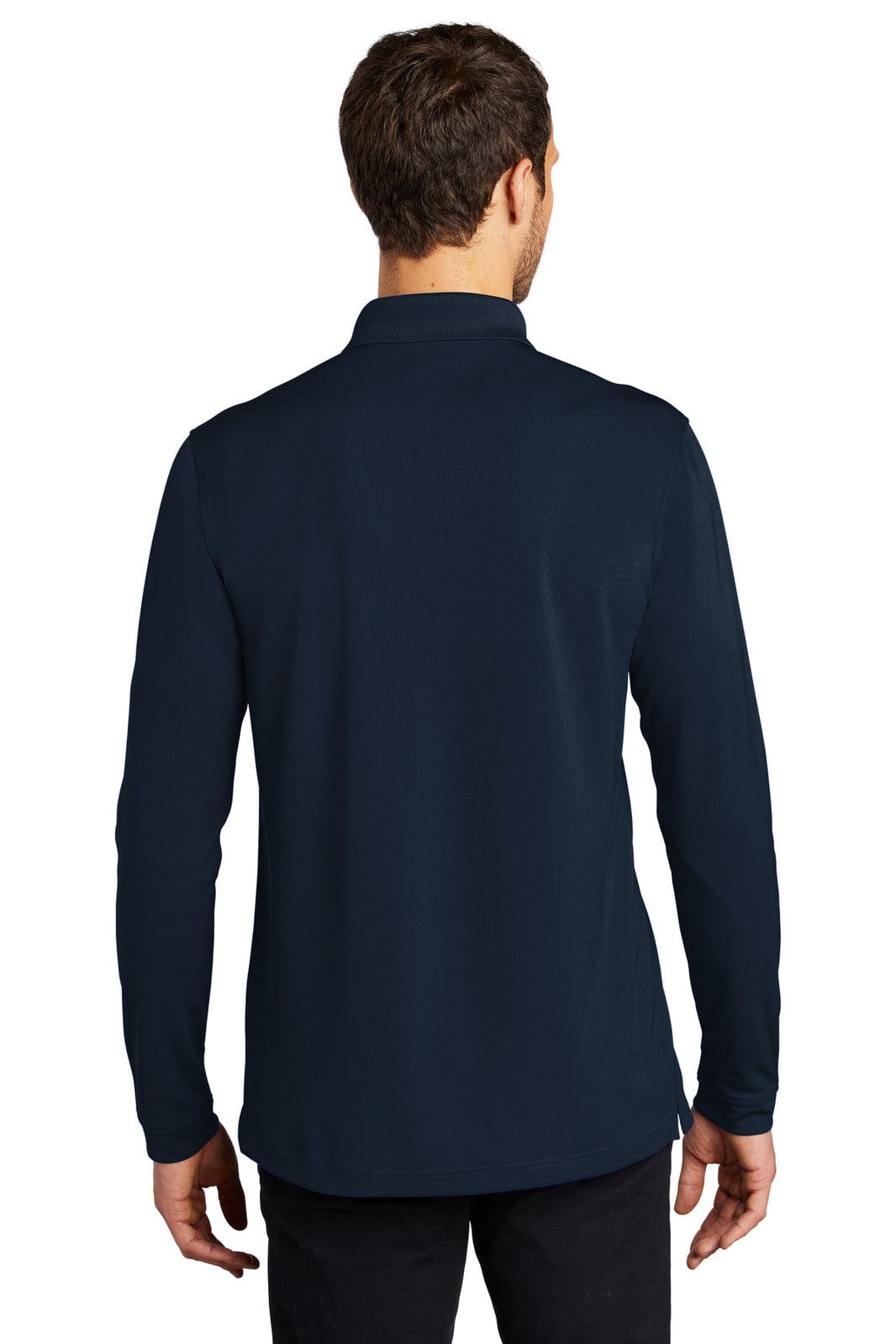 Port Authority Dry Zone UV Micro-Mesh Long Sleeve Polo