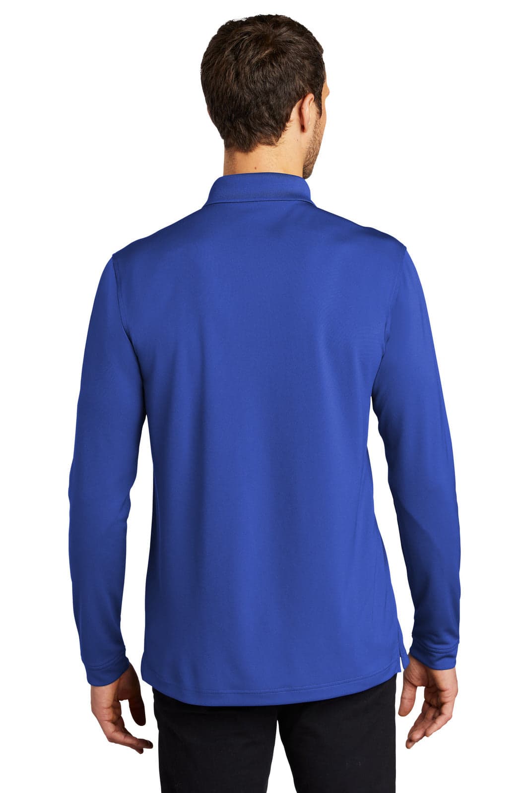 Port Authority Dry Zone UV Micro-Mesh Long Sleeve Polo