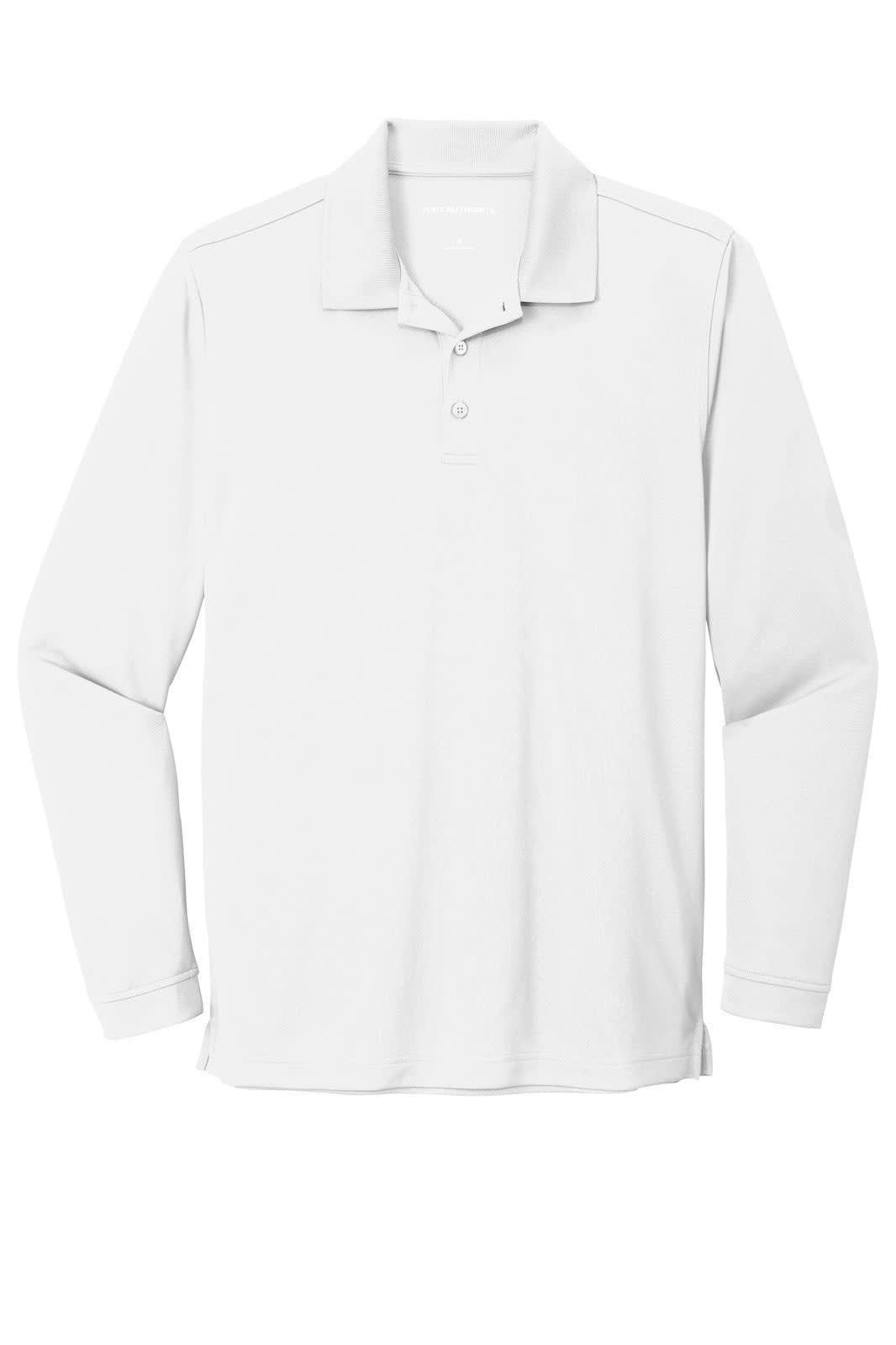 Port Authority Dry Zone UV Micro-Mesh Long Sleeve Polo