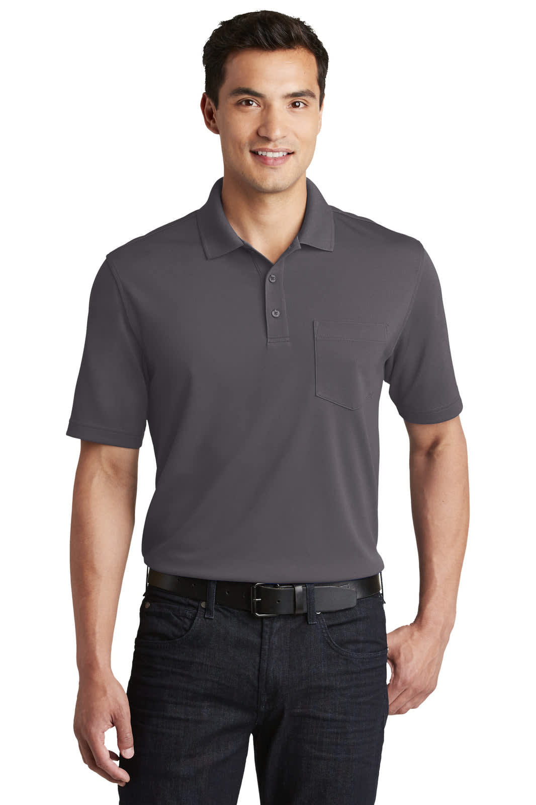 Port Authority Dry Zone UV Micro-Mesh Pocket Polo