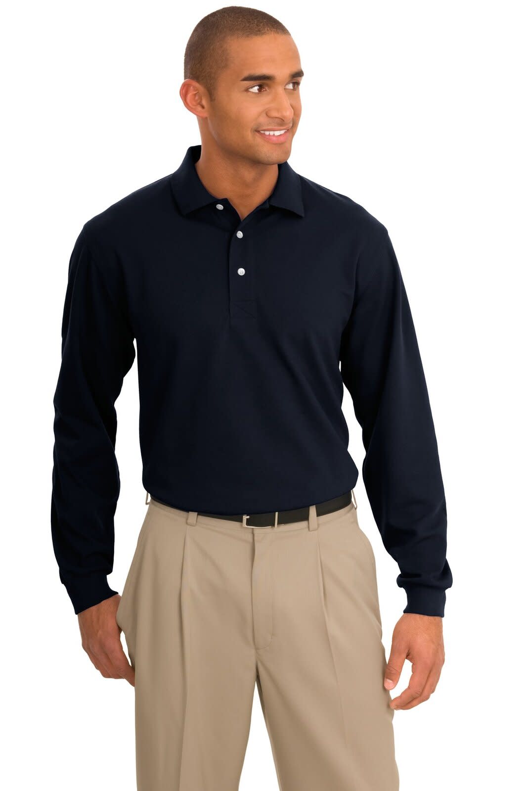 Port Authority Rapid Dry Long Sleeve Polo