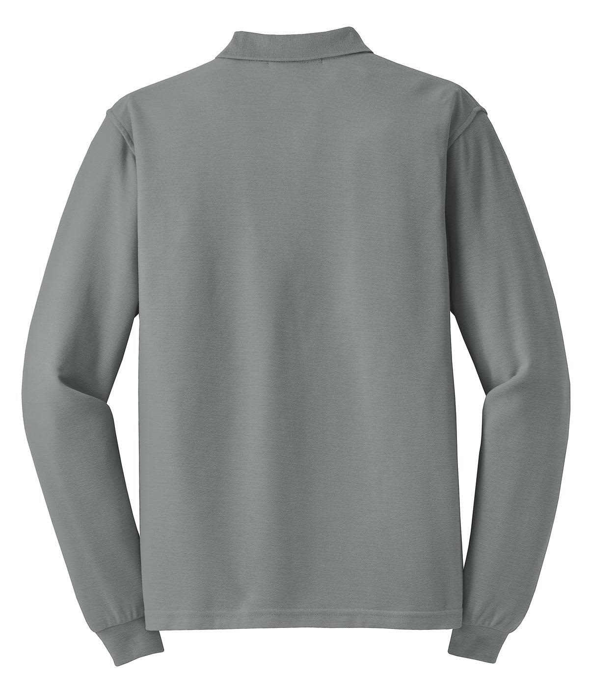 Port Authority Silk Touch Long Sleeve Polo