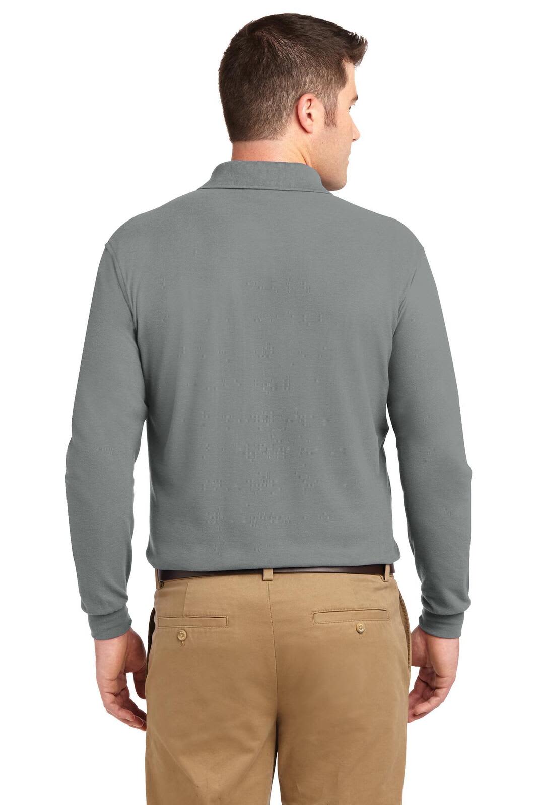 Port Authority Silk Touch Long Sleeve Polo