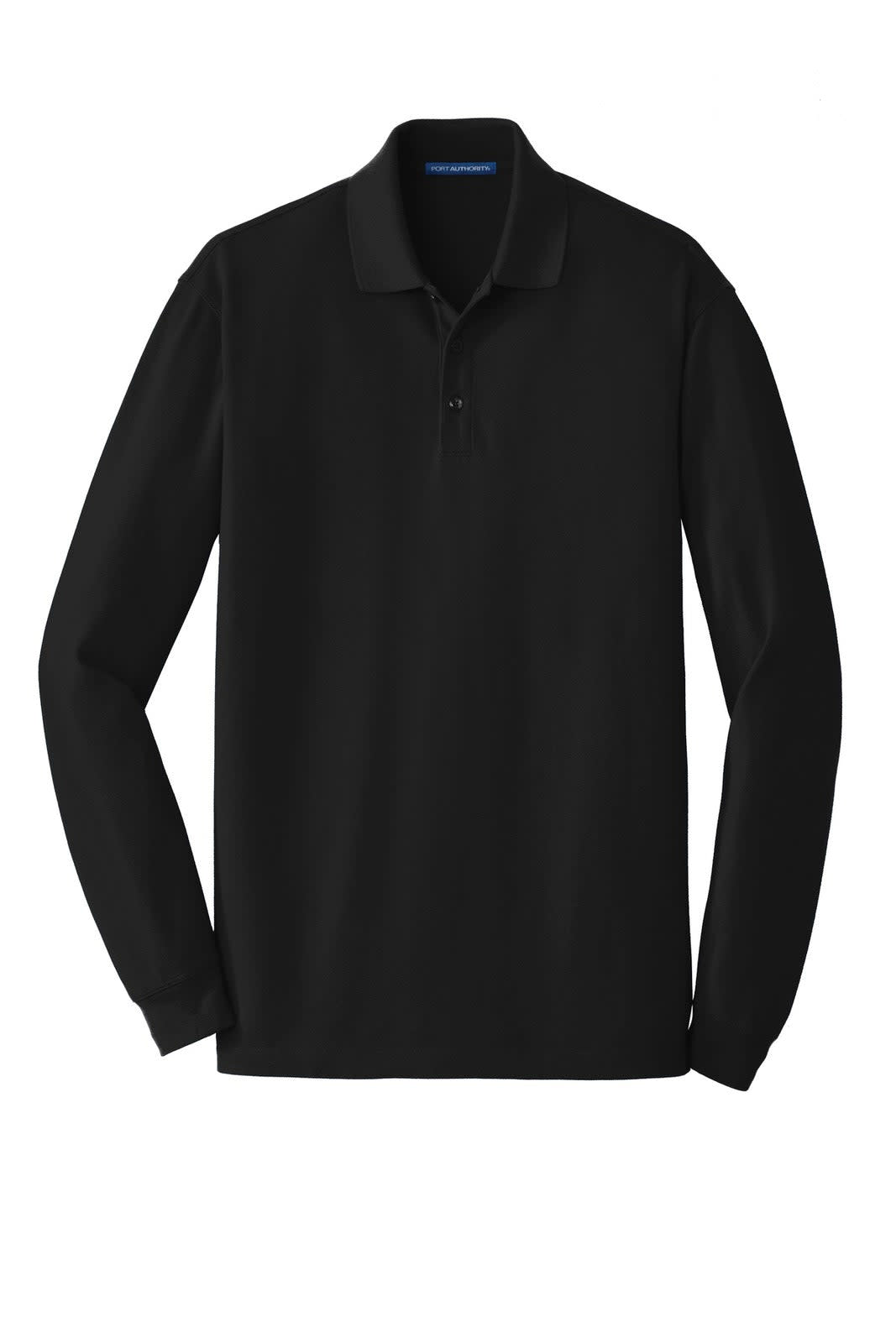 Port Authority EZCotton Long Sleeve Polo