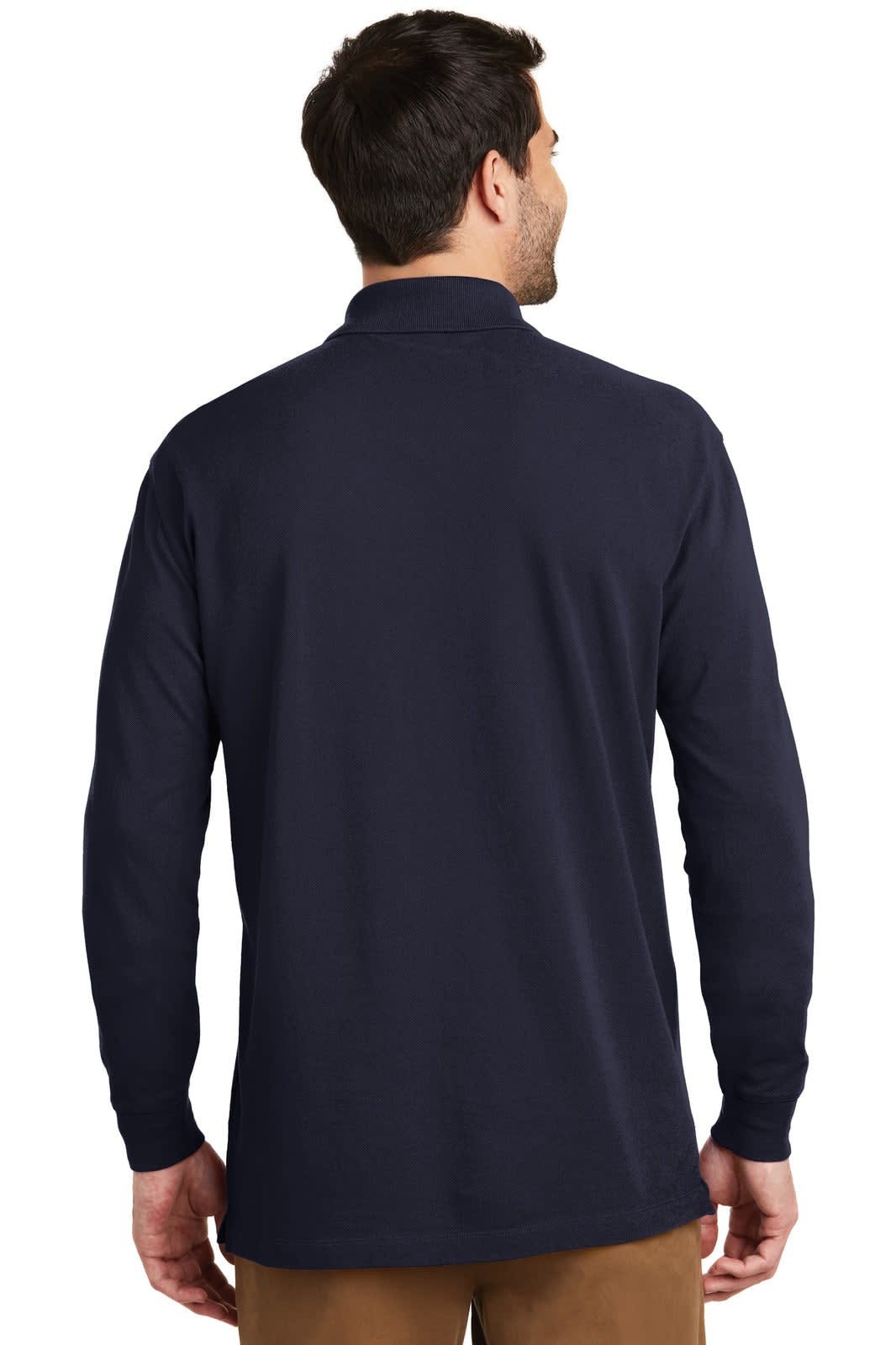 Port Authority EZCotton Long Sleeve Polo