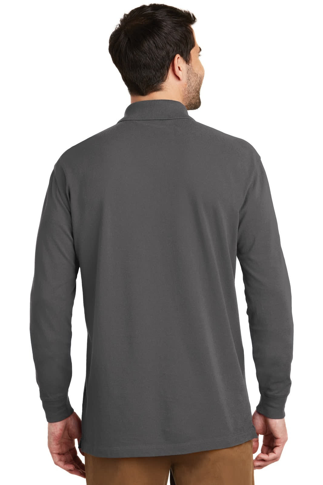 Port Authority EZCotton Long Sleeve Polo