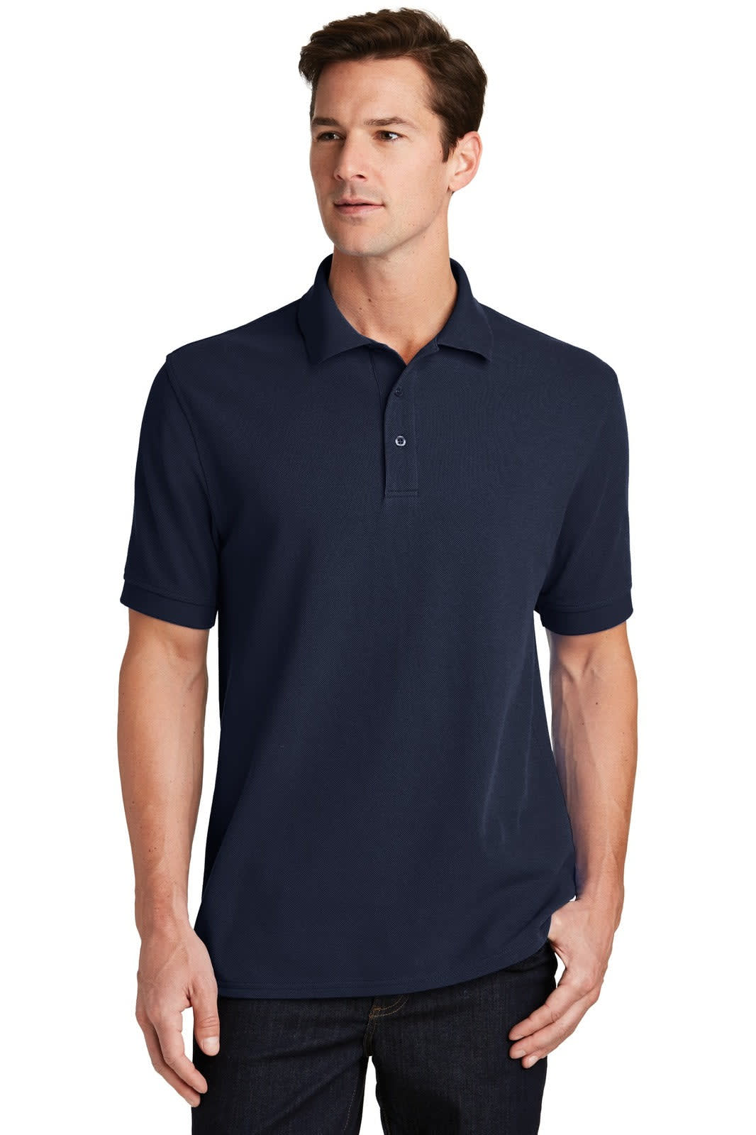 Port & Company Ring Spun Pique Polo