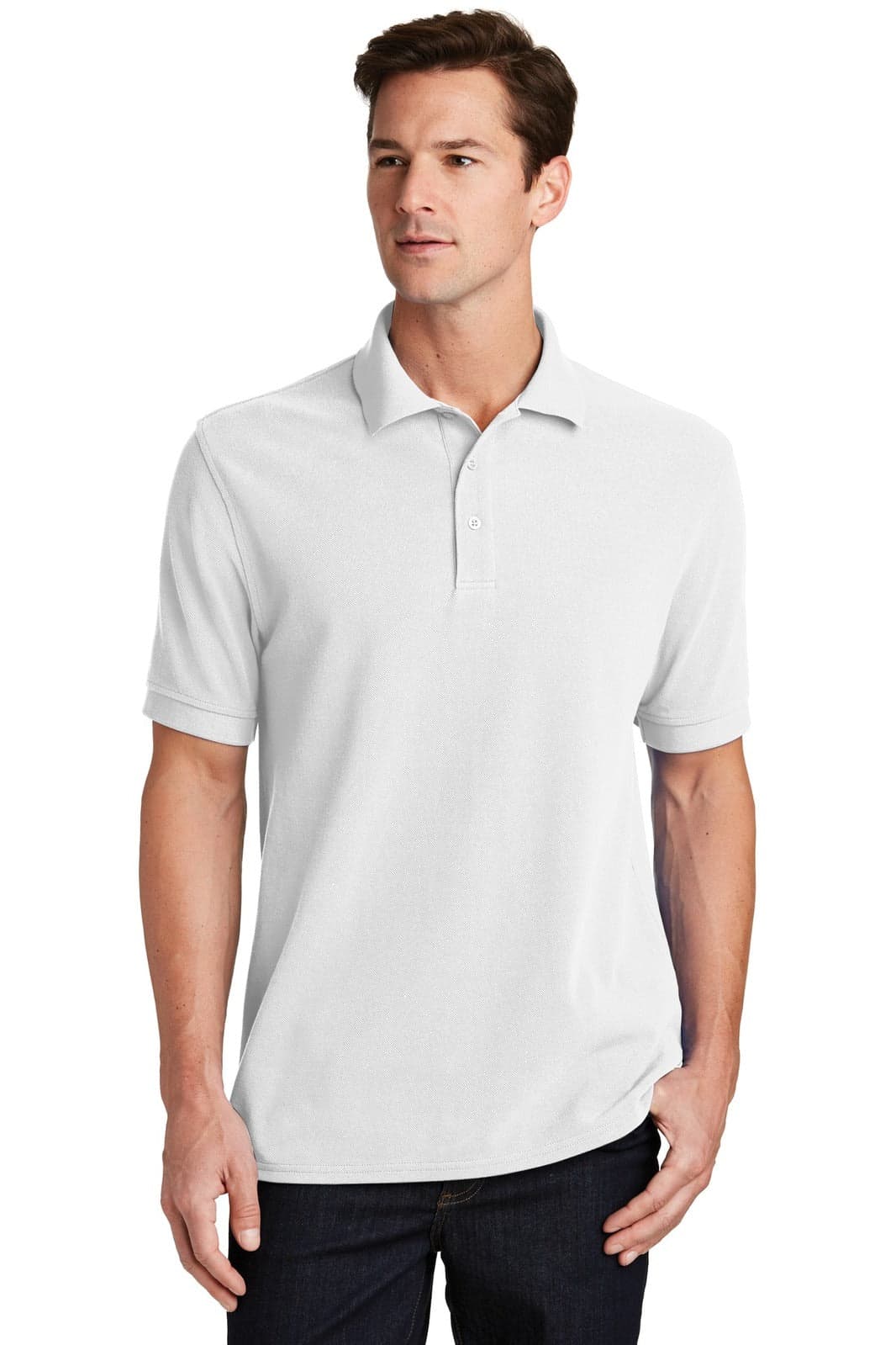 Port & Company Ring Spun Pique Polo