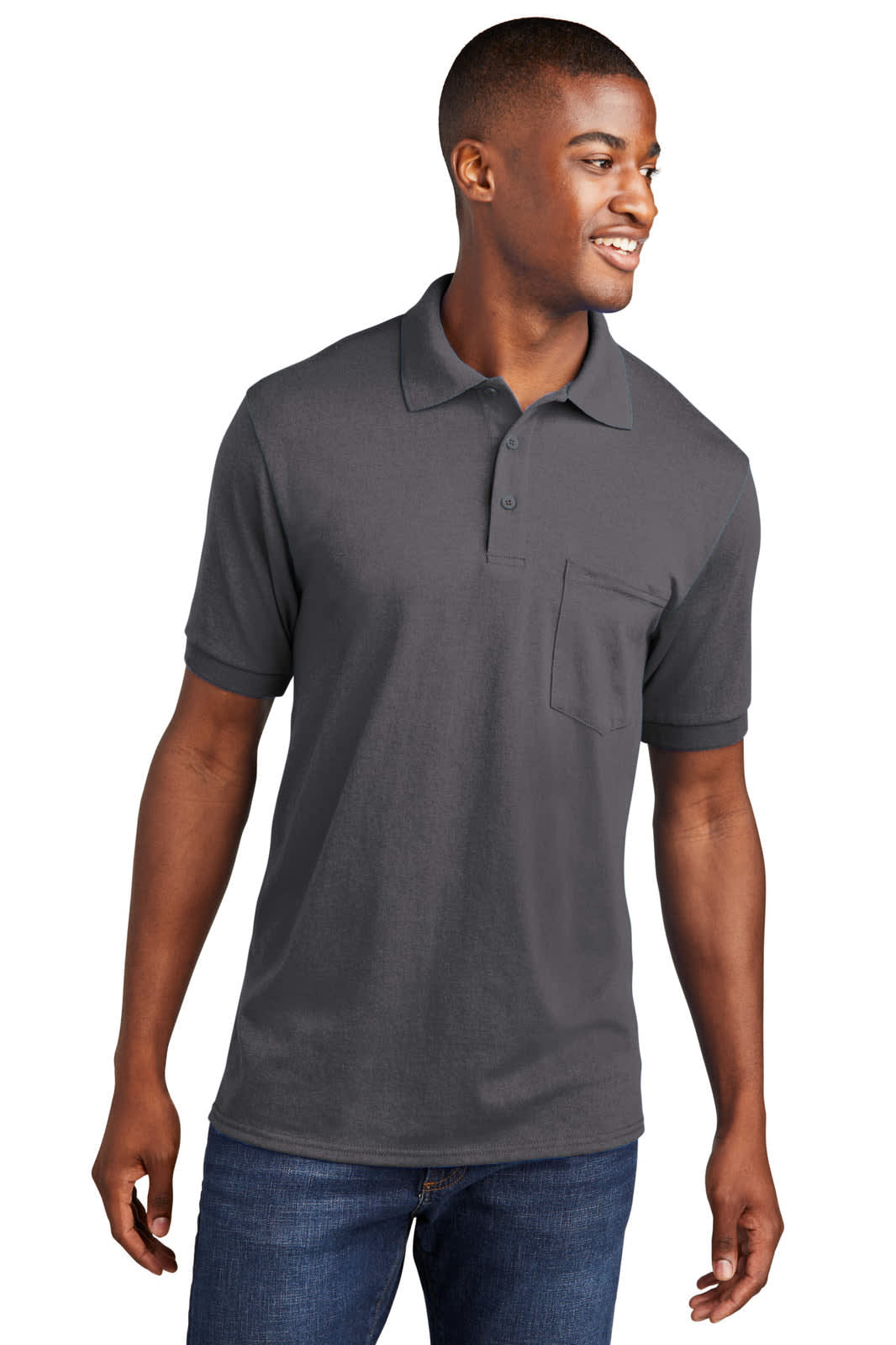 Port & Company Core Blend Jersey Knit Pocket Polo