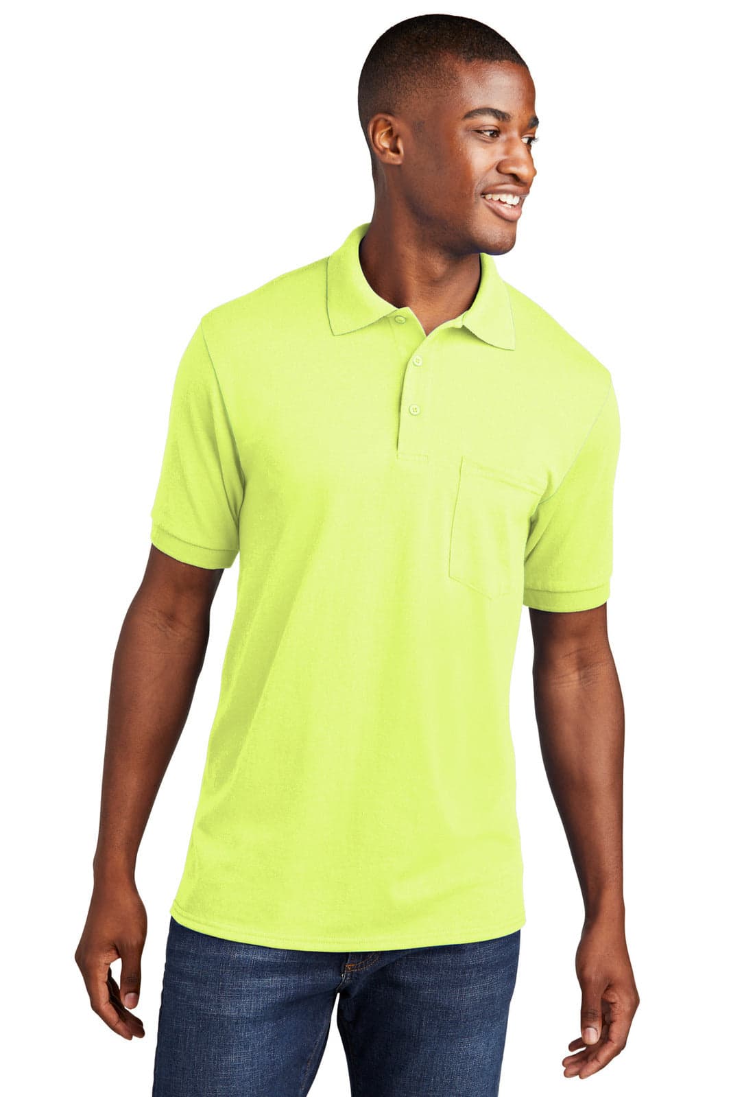Port & Company Core Blend Jersey Knit Pocket Polo