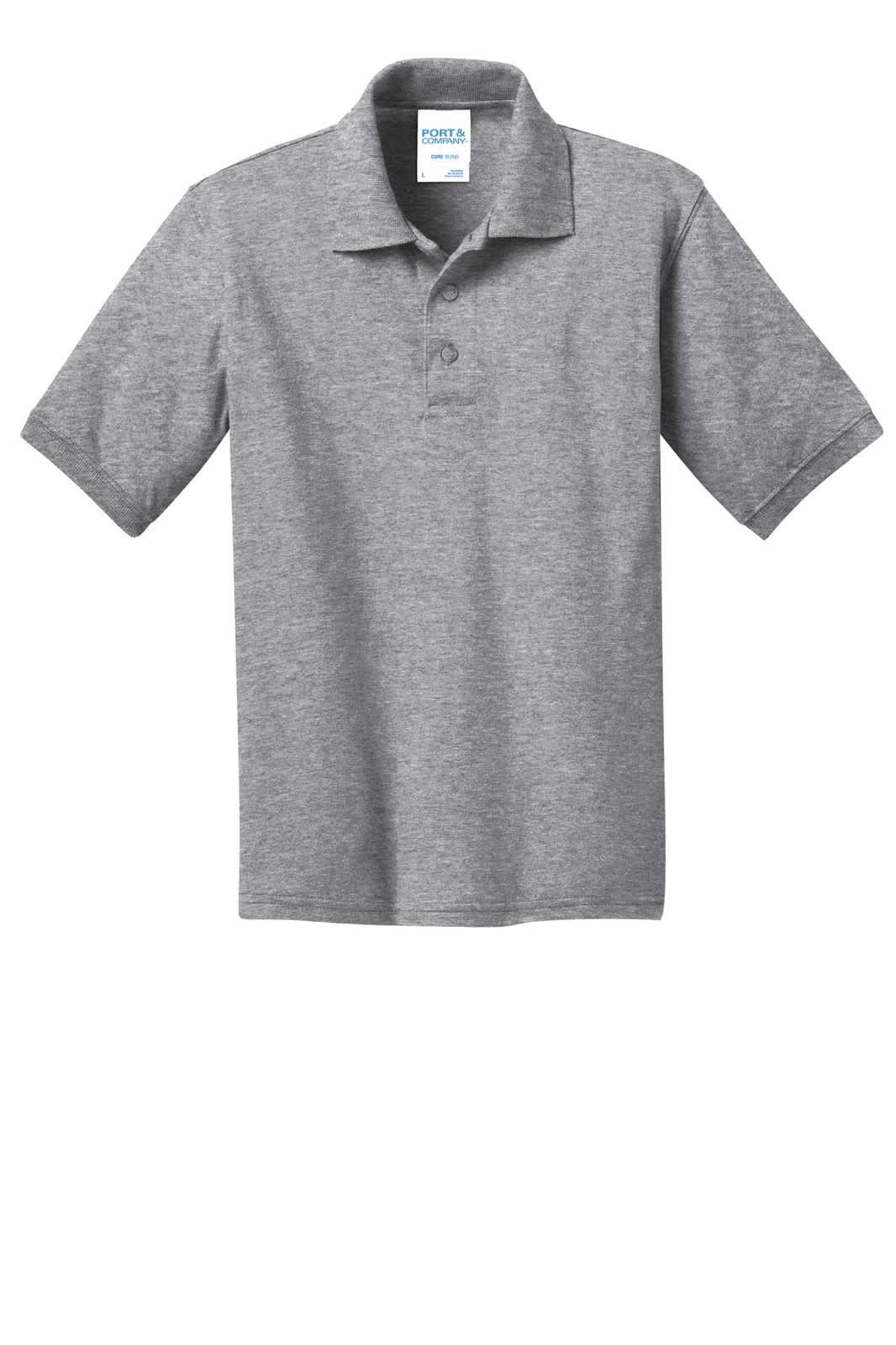 Port & Company Youth Core Blend Jersey Knit Polo