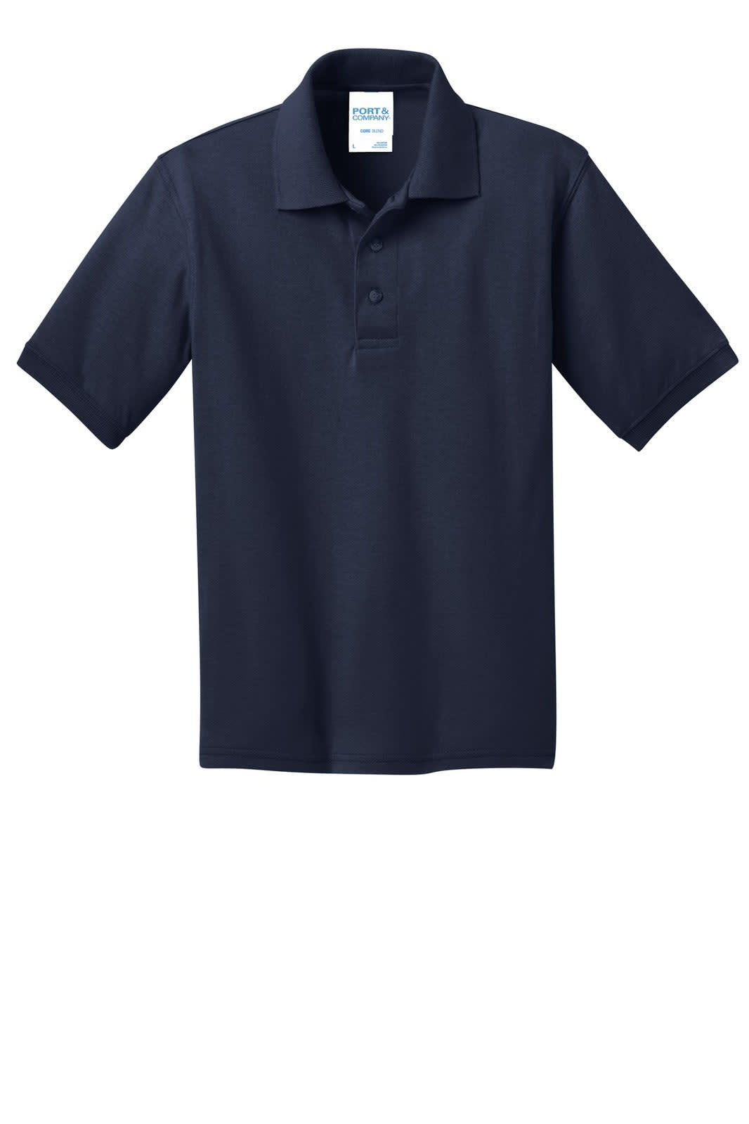 Port & Company Youth Core Blend Jersey Knit Polo