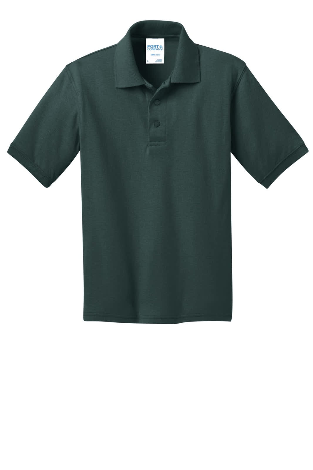 Port & Company Youth Core Blend Jersey Knit Polo