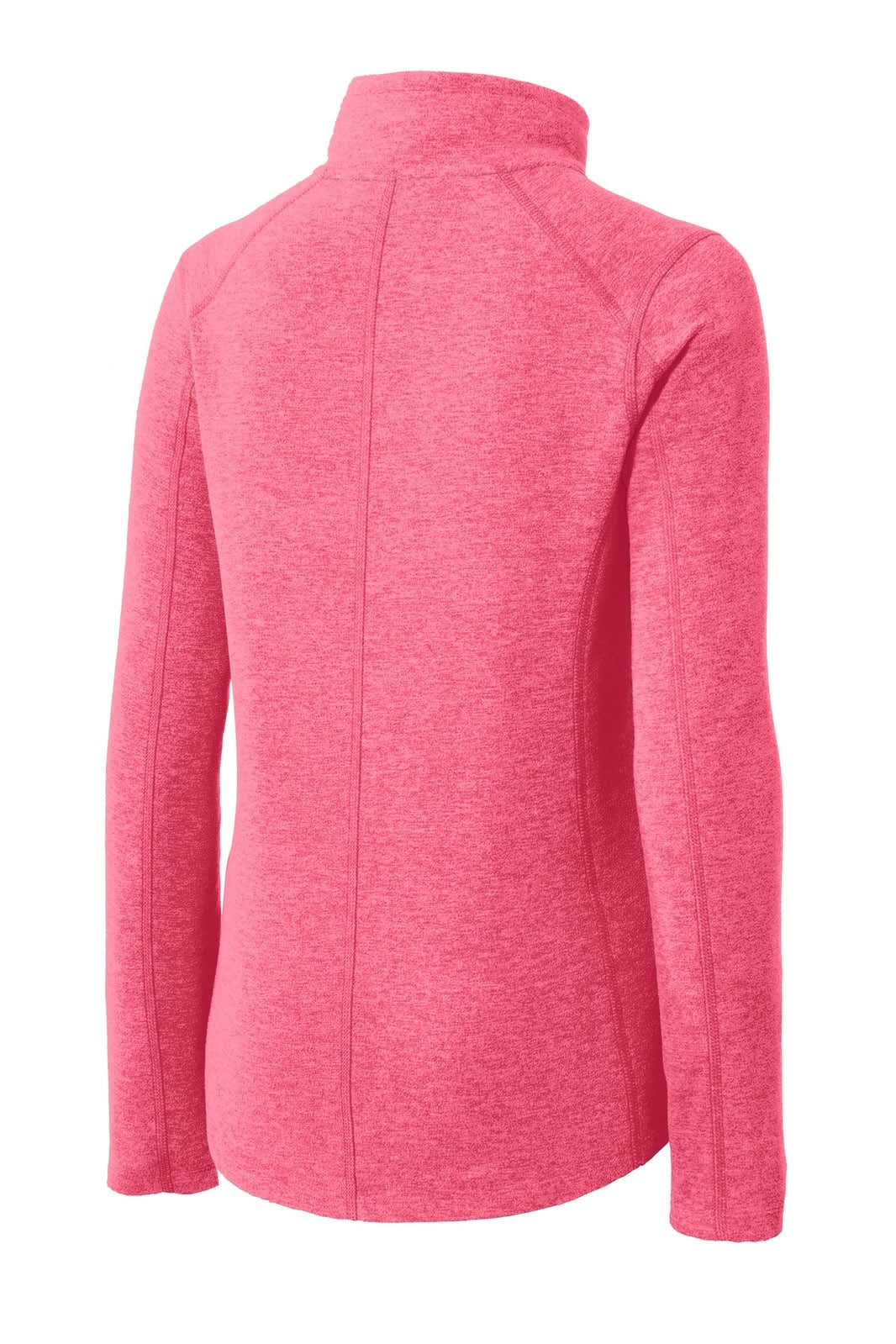 Port Authority Ladies Heather Microfleece Full-Zip Jacket