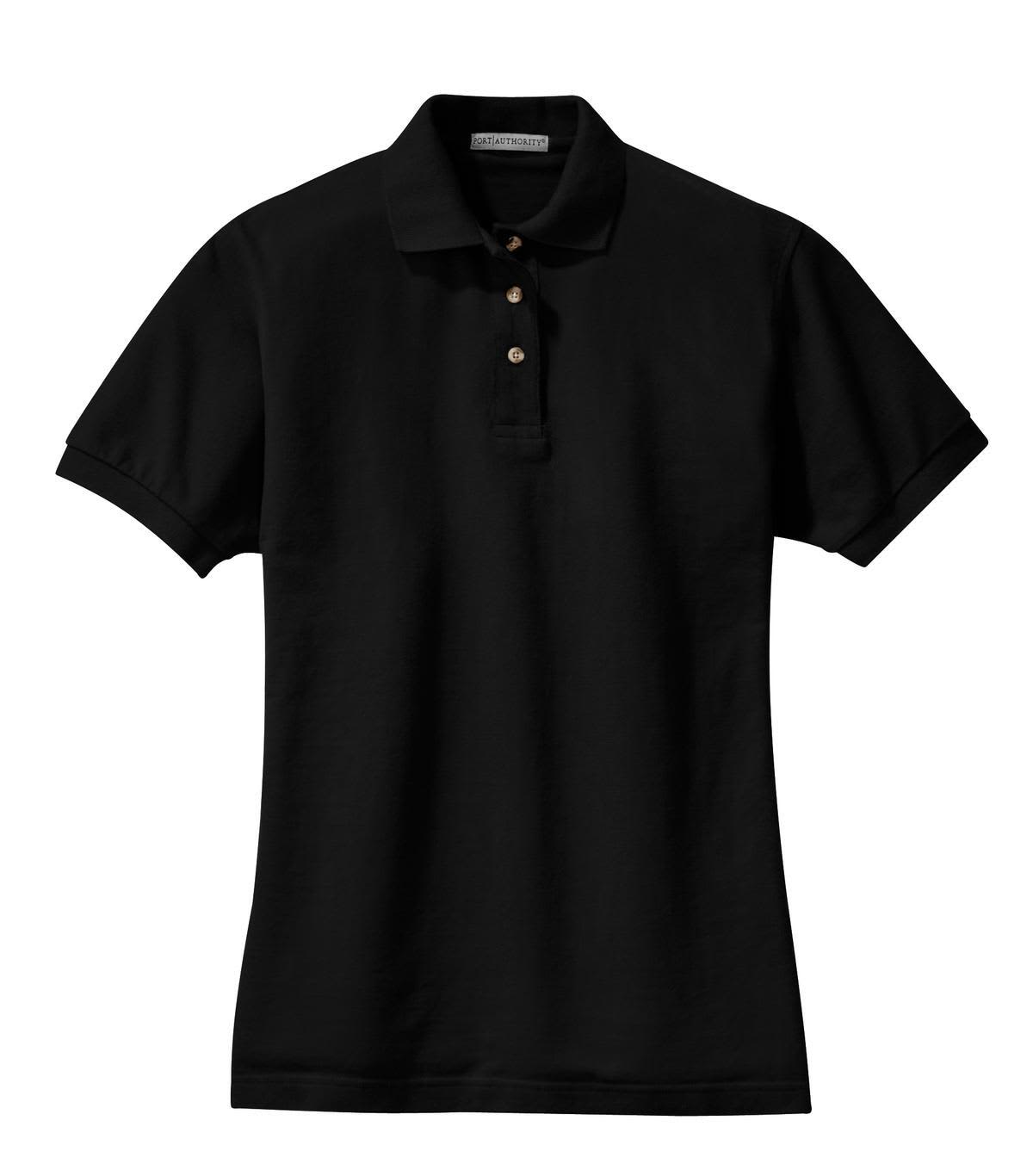 Port Authority Ladies Heavyweight Cotton Pique Polo