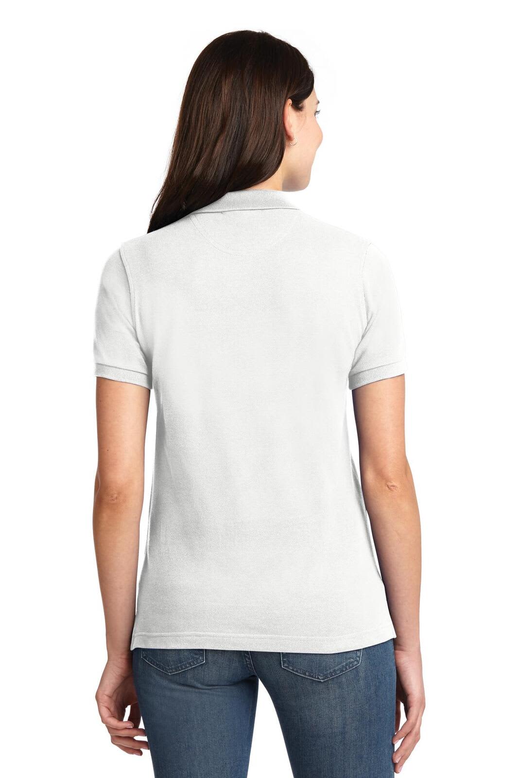 Port Authority Ladies Heavyweight Cotton Pique Polo