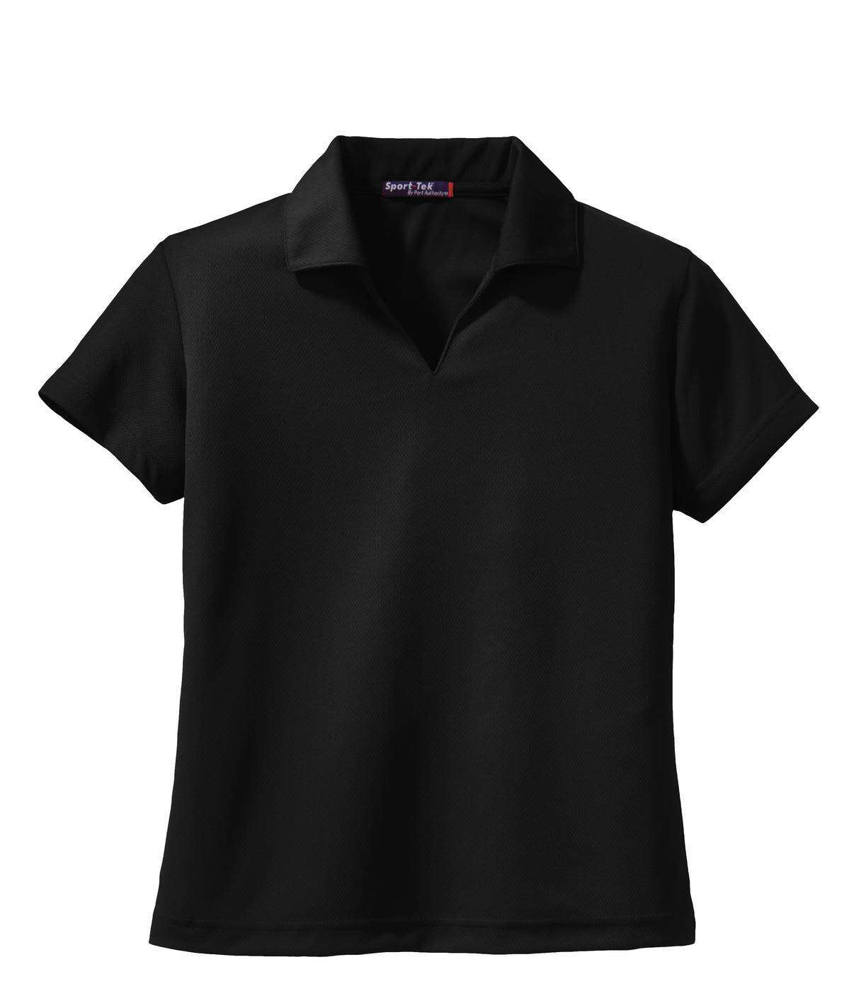 Sport-Tek Ladies Dri-Mesh V-Neck Polo