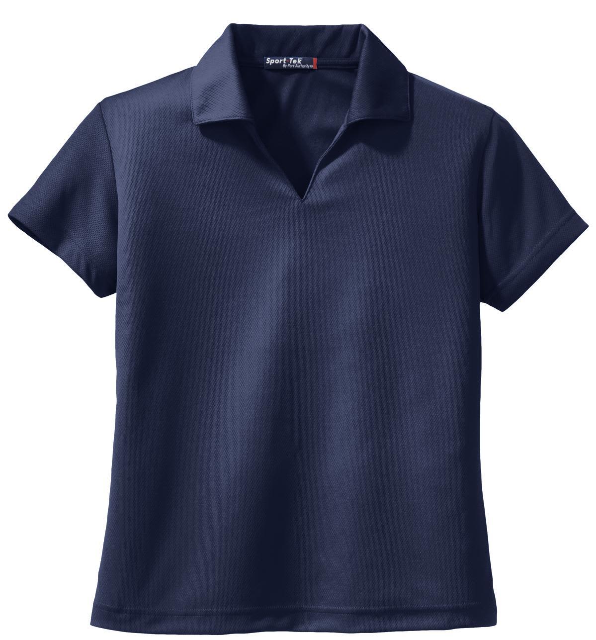 Sport-Tek Ladies Dri-Mesh V-Neck Polo