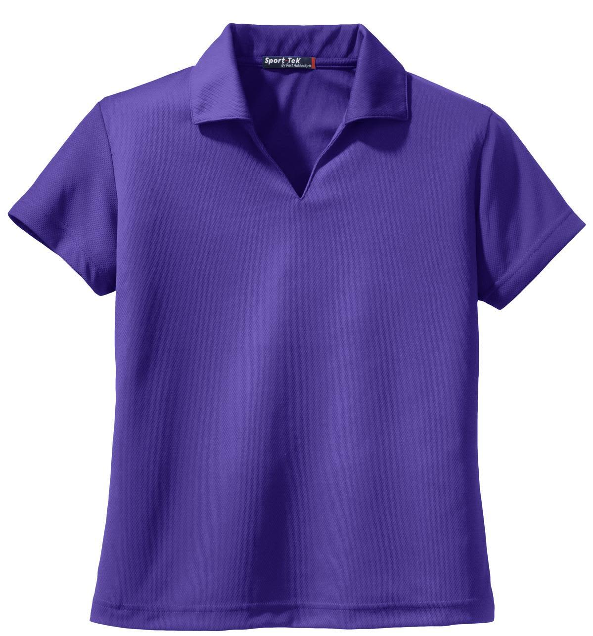 Sport-Tek Ladies Dri-Mesh V-Neck Polo