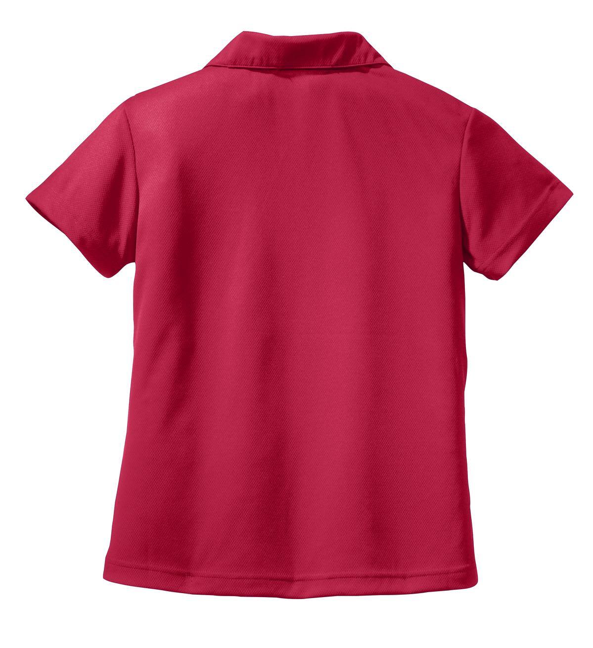 Sport-Tek Ladies Dri-Mesh V-Neck Polo