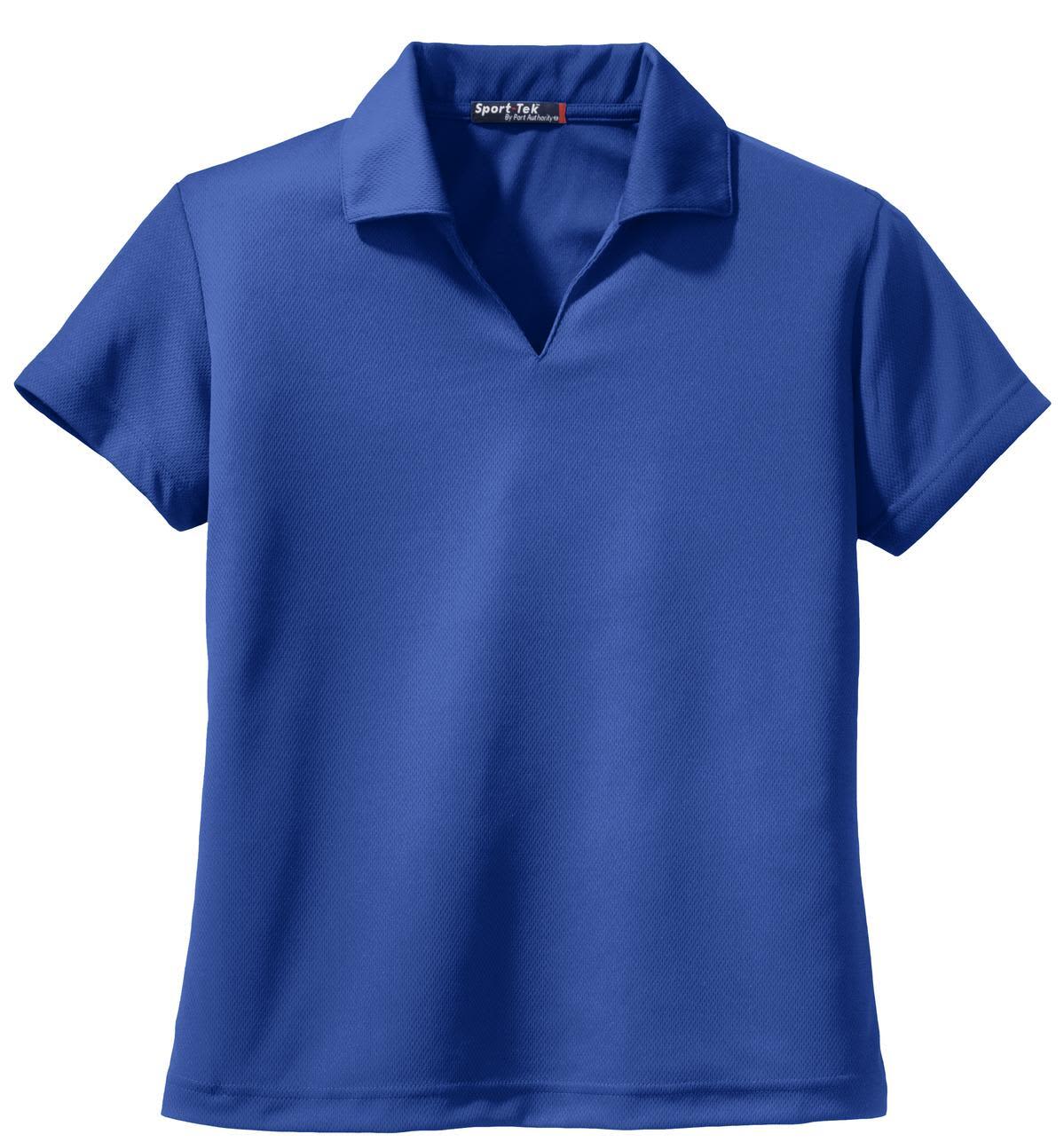 Sport-Tek Ladies Dri-Mesh V-Neck Polo