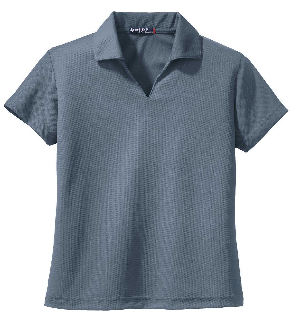 Sport-Tek Ladies Dri-Mesh V-Neck Polo