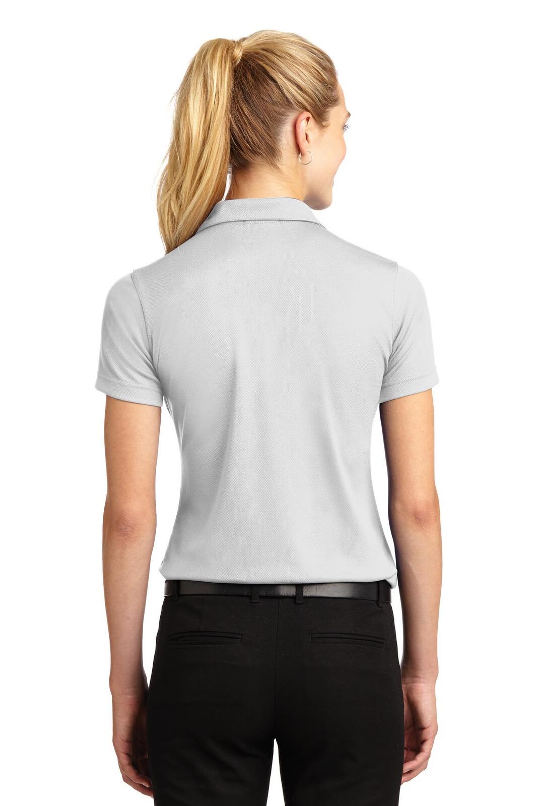 Sport-Tek Ladies Dri-Mesh V-Neck Polo