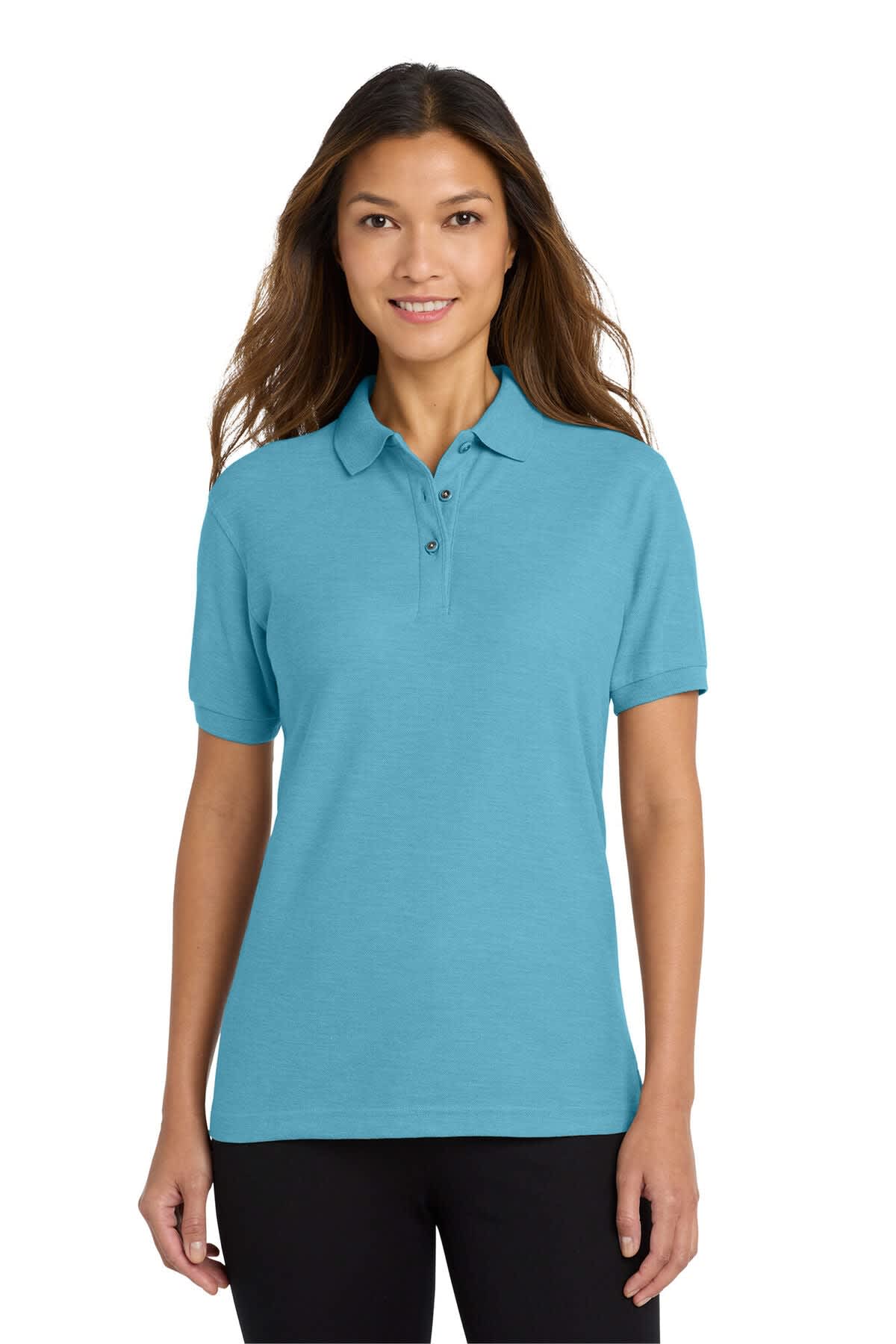 Port Authority Ladies Silk Touch Polo