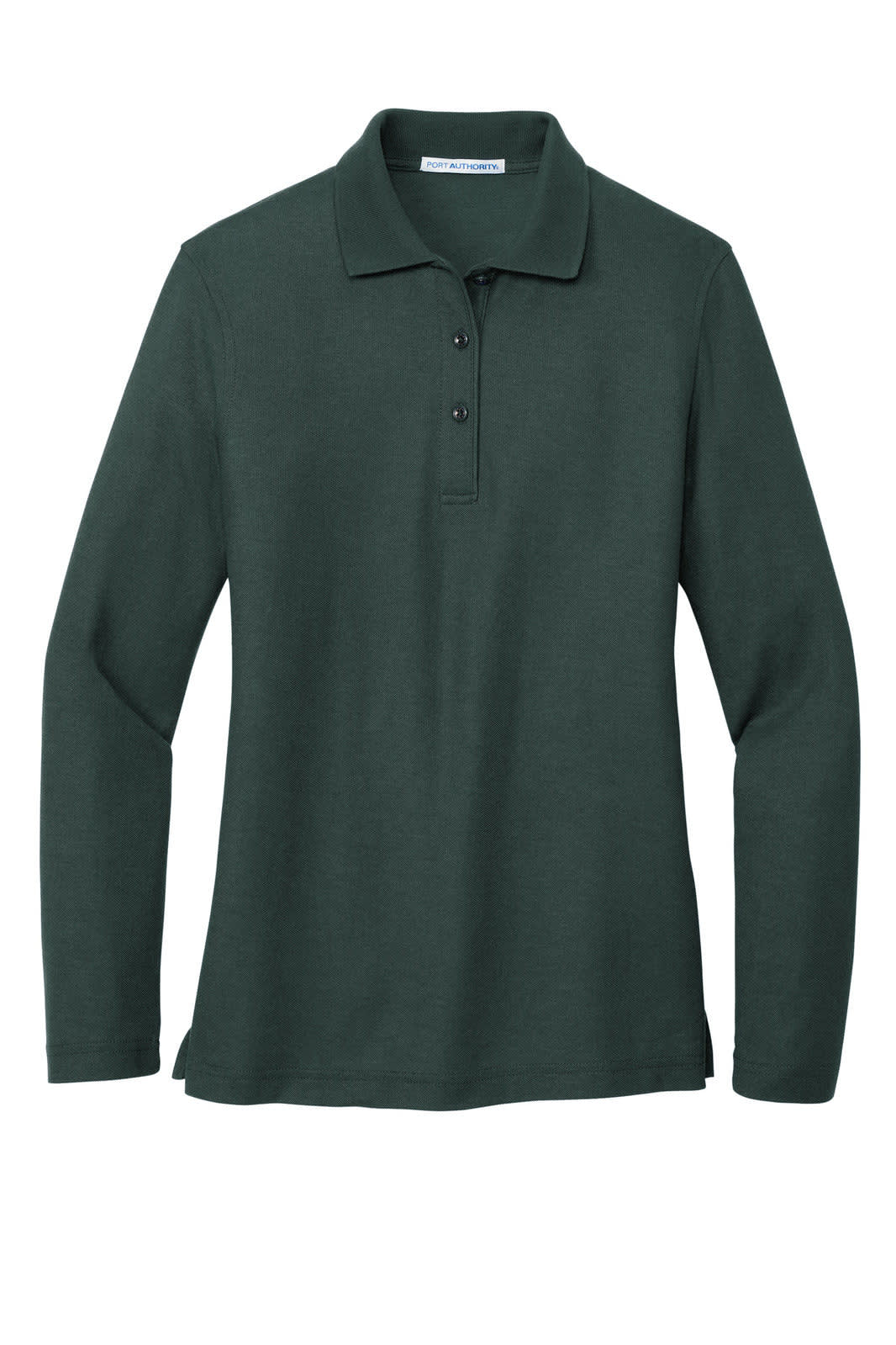 Port Authority Ladies  Silk Touch Long Sleeve Polo