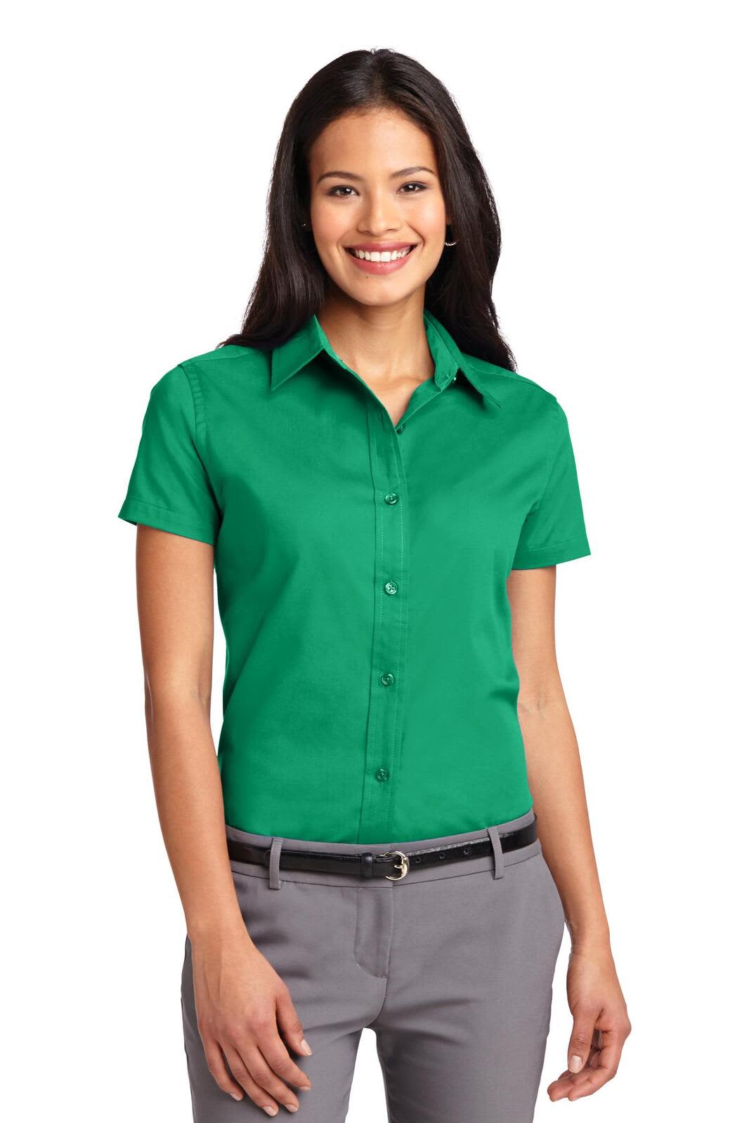 Port Authority Ladies Short Sleeve Easy Care  Shirt
