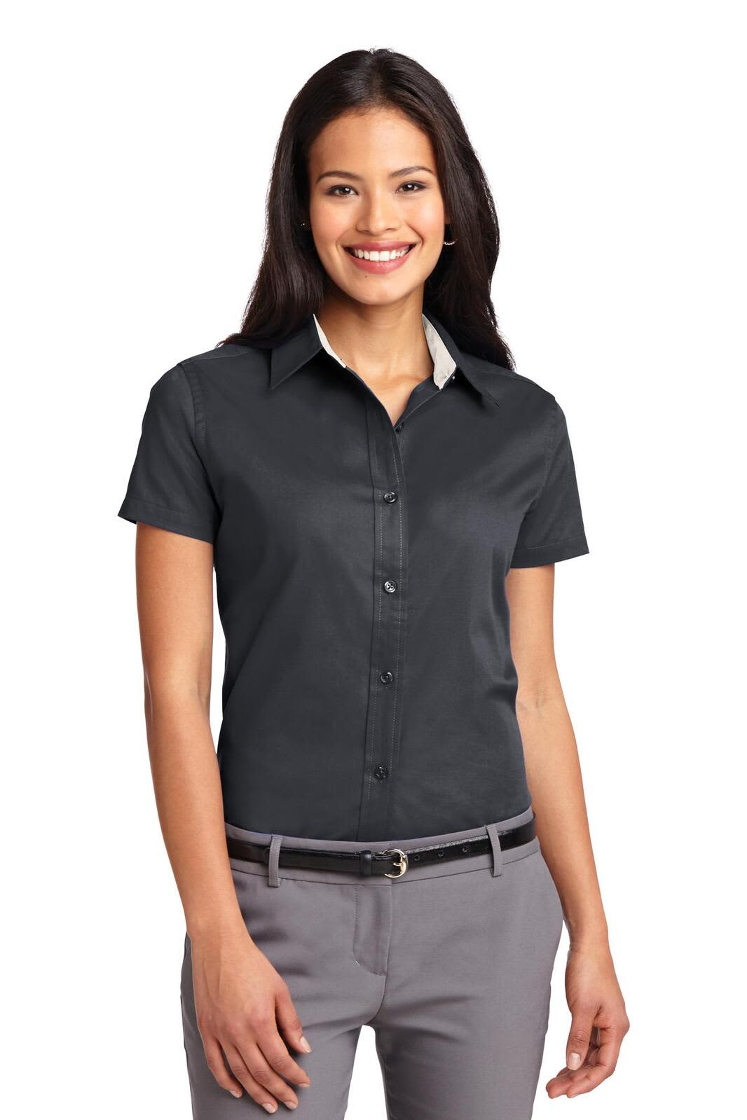 Port Authority Ladies Short Sleeve Easy Care  Shirt