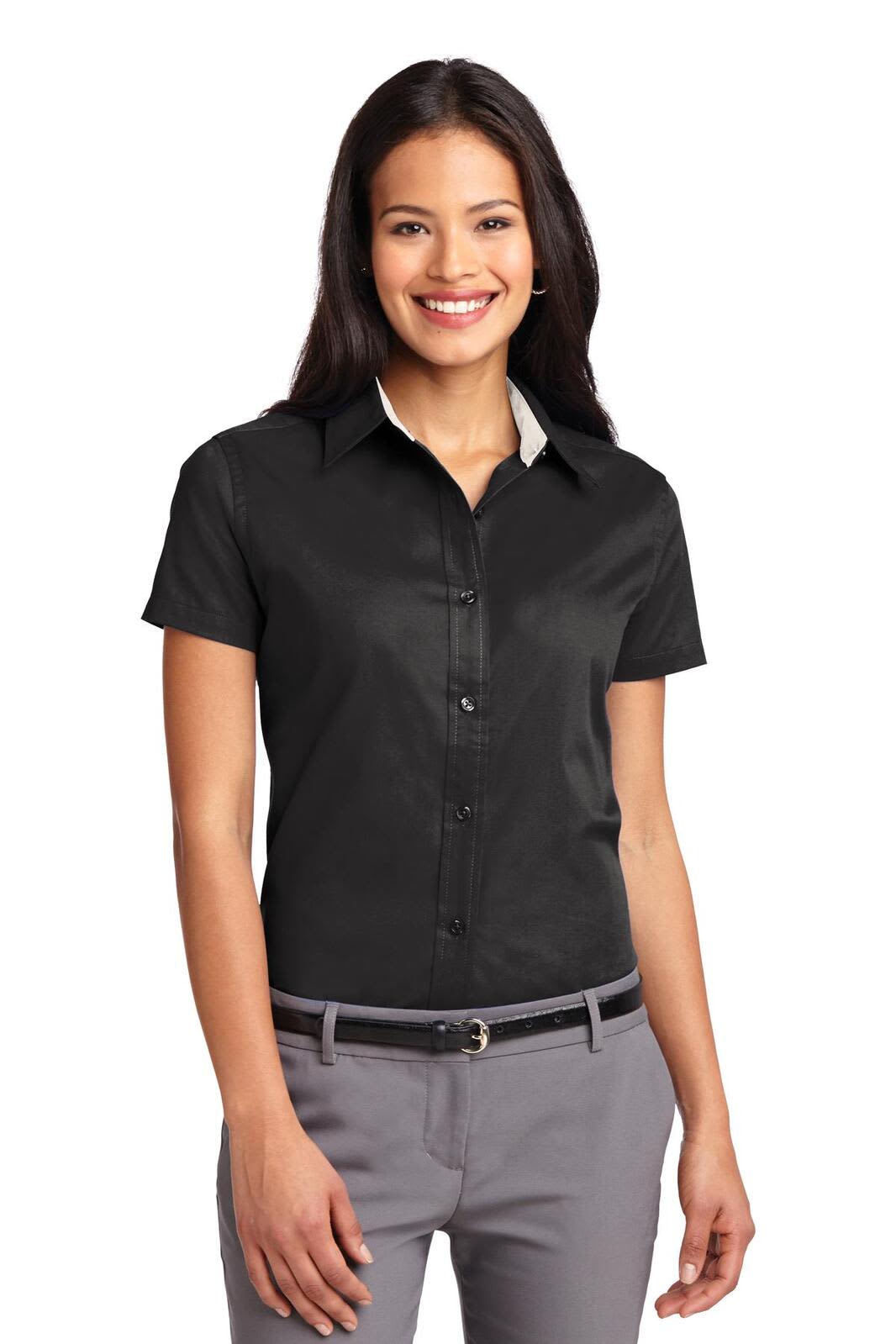 Port Authority Ladies Short Sleeve Easy Care  Shirt