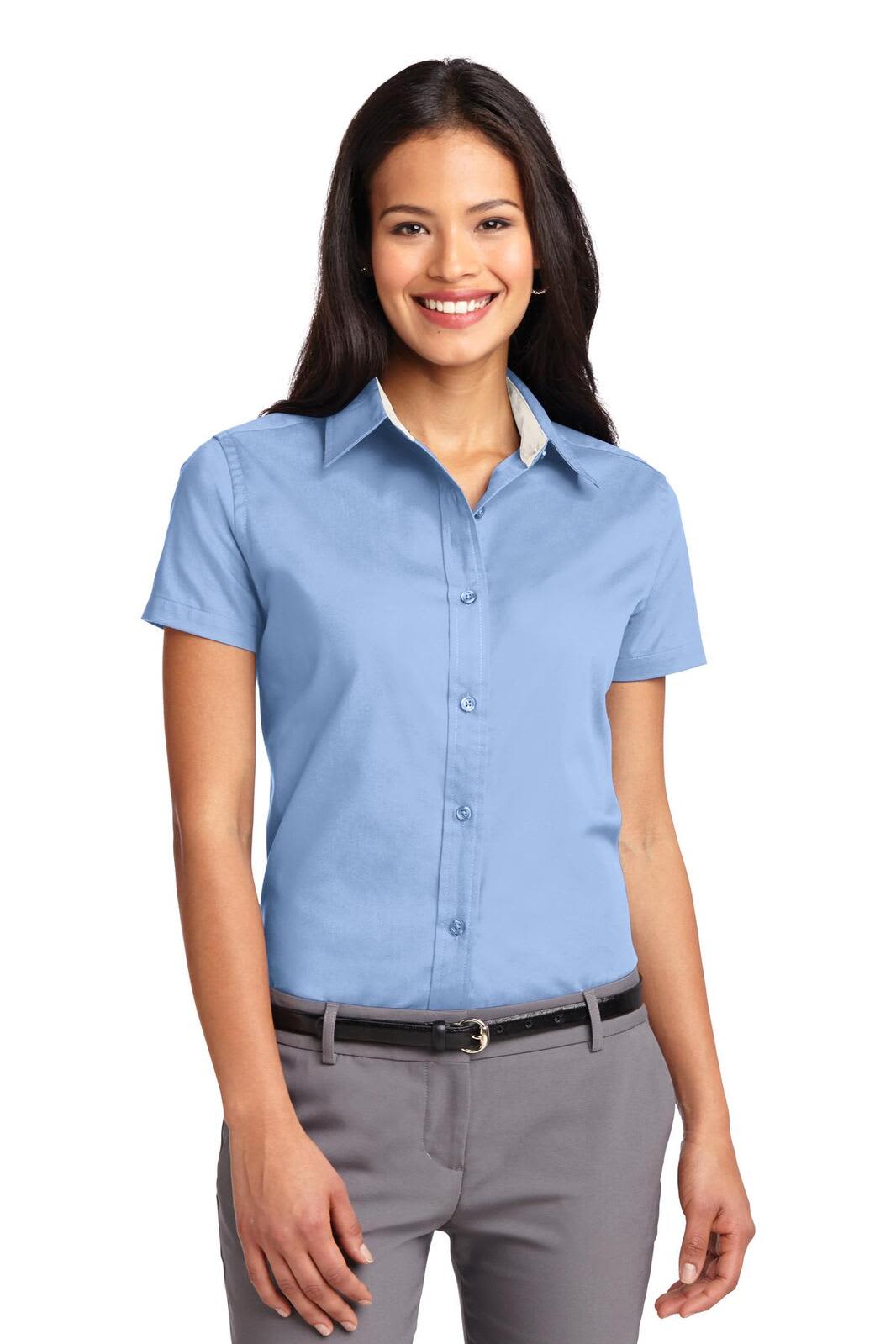 Port Authority Ladies Short Sleeve Easy Care  Shirt