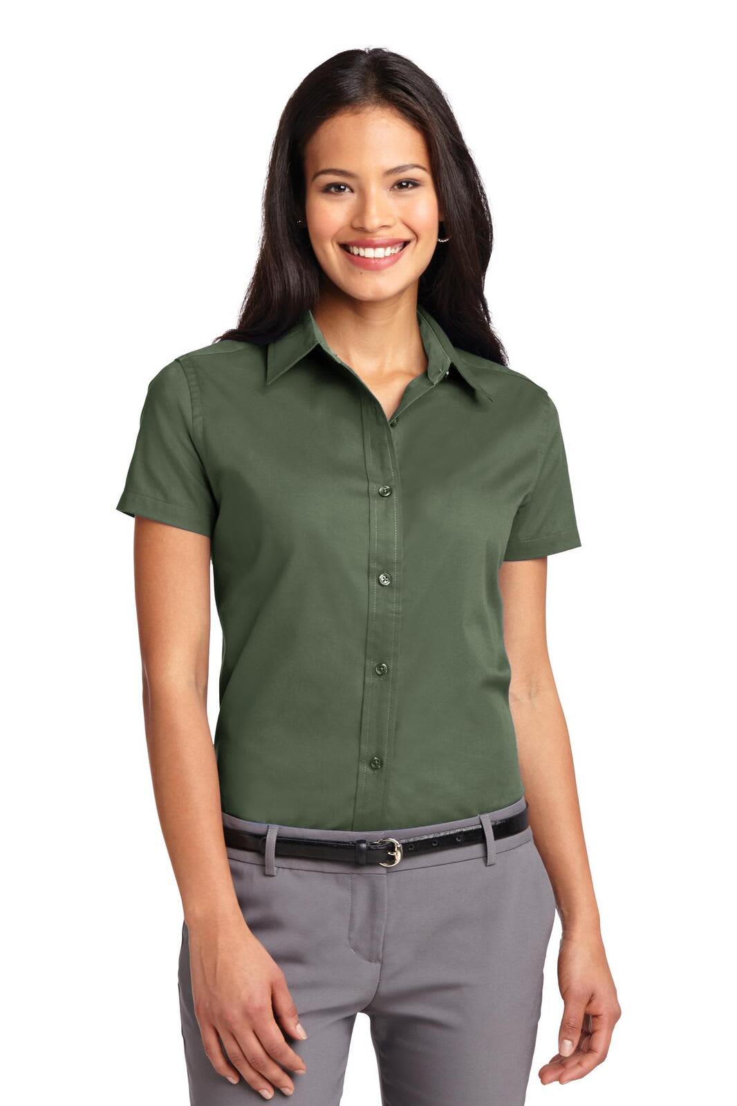 Port Authority Ladies Short Sleeve Easy Care  Shirt