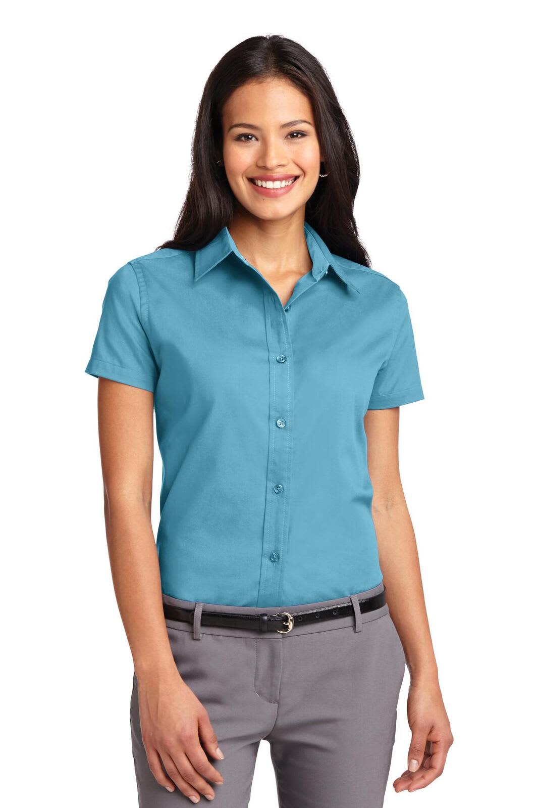 Port Authority Ladies Short Sleeve Easy Care  Shirt