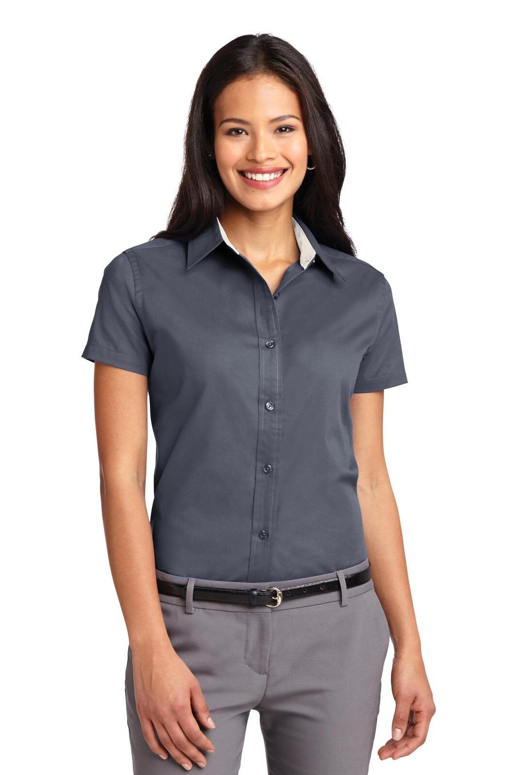 Port Authority Ladies Short Sleeve Easy Care  Shirt