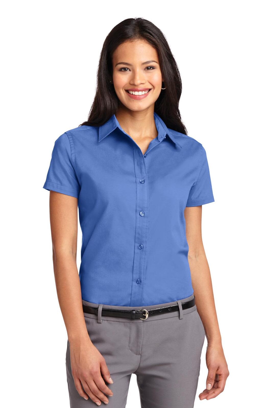 Port Authority Ladies Short Sleeve Easy Care  Shirt