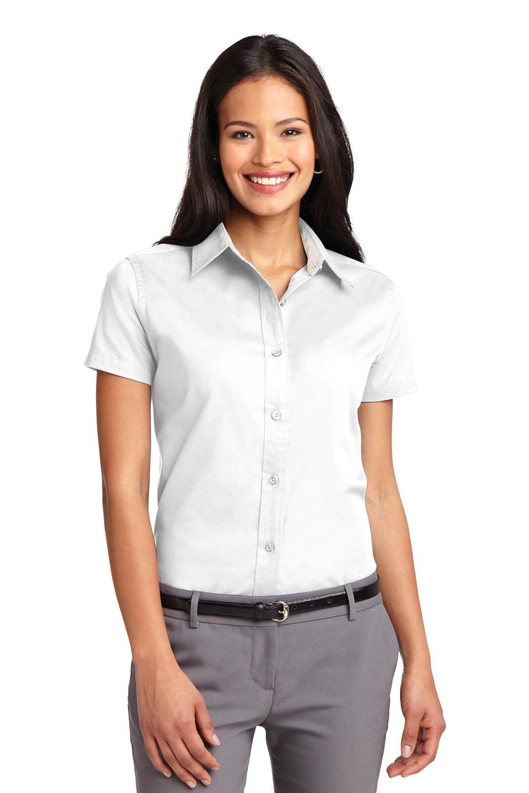 Port Authority Ladies Short Sleeve Easy Care  Shirt