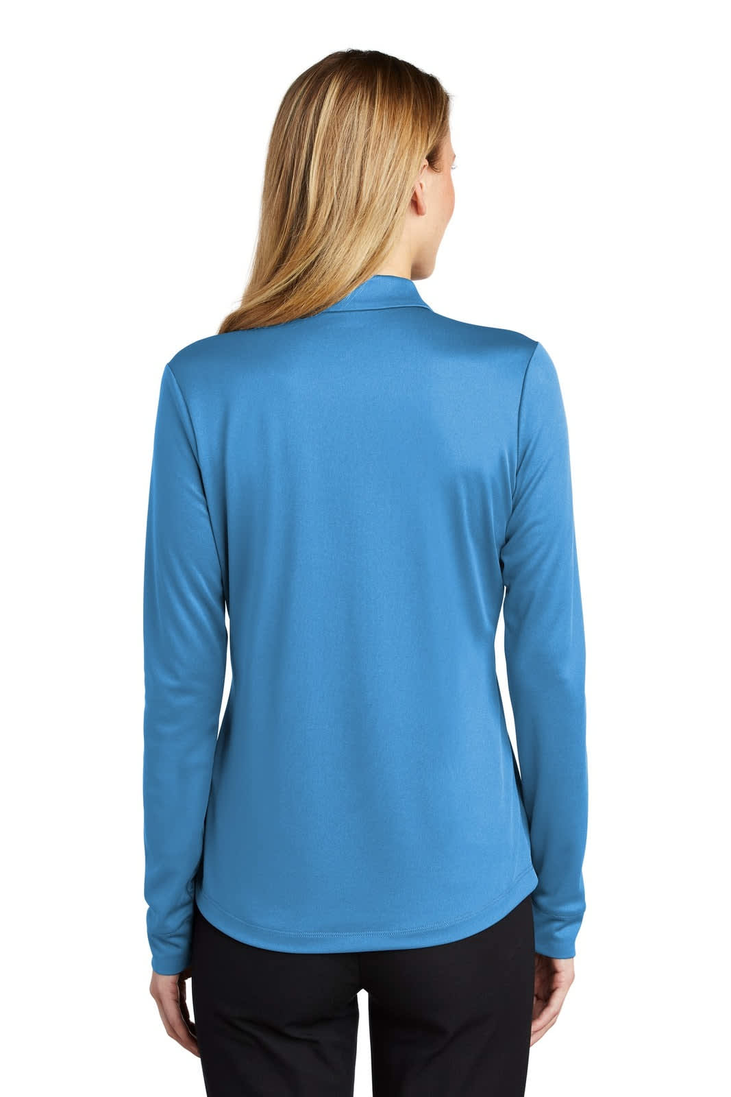 Port Authority Ladies Silk Touch Performance Long Sleeve Polo