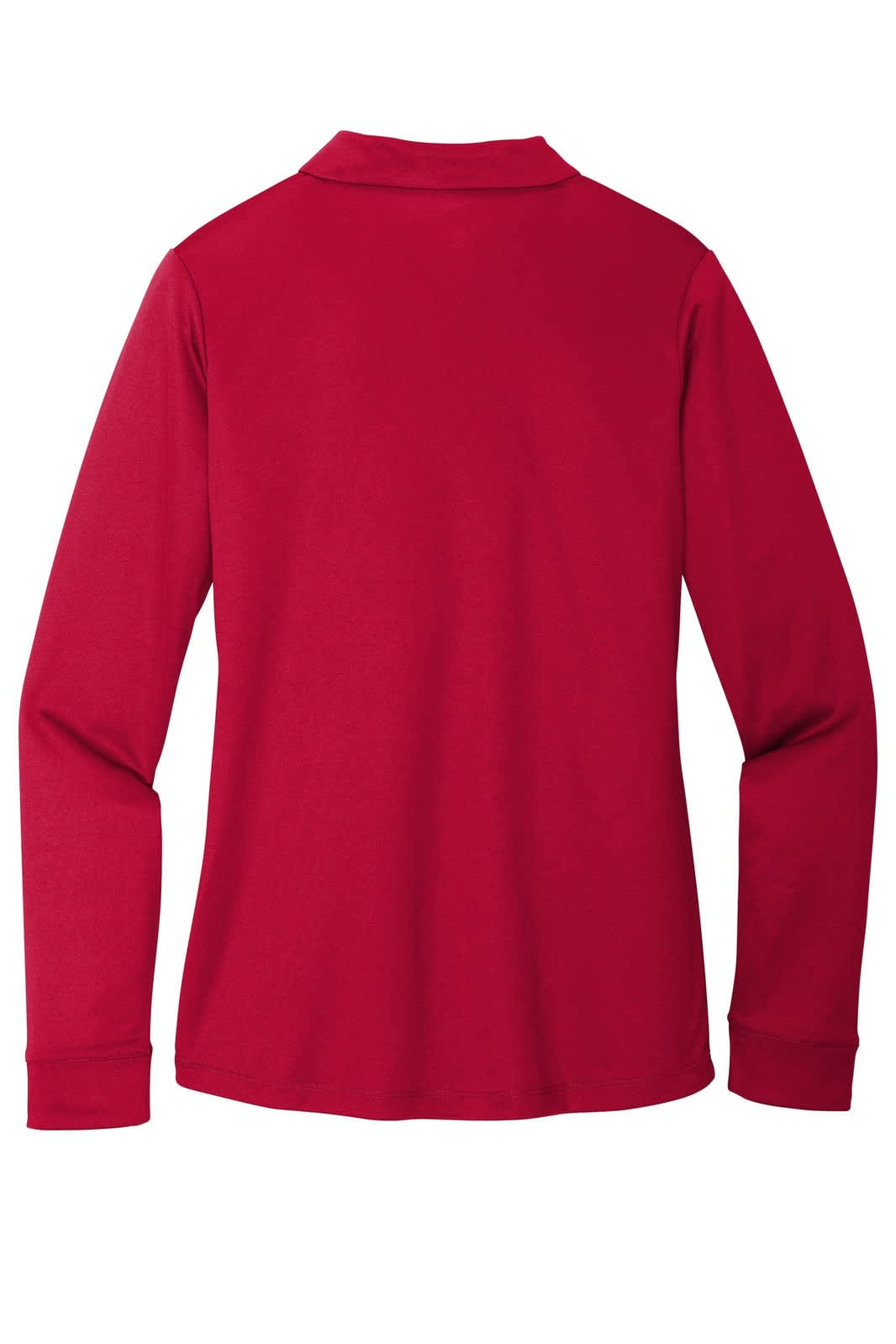 Port Authority Ladies Silk Touch Performance Long Sleeve Polo