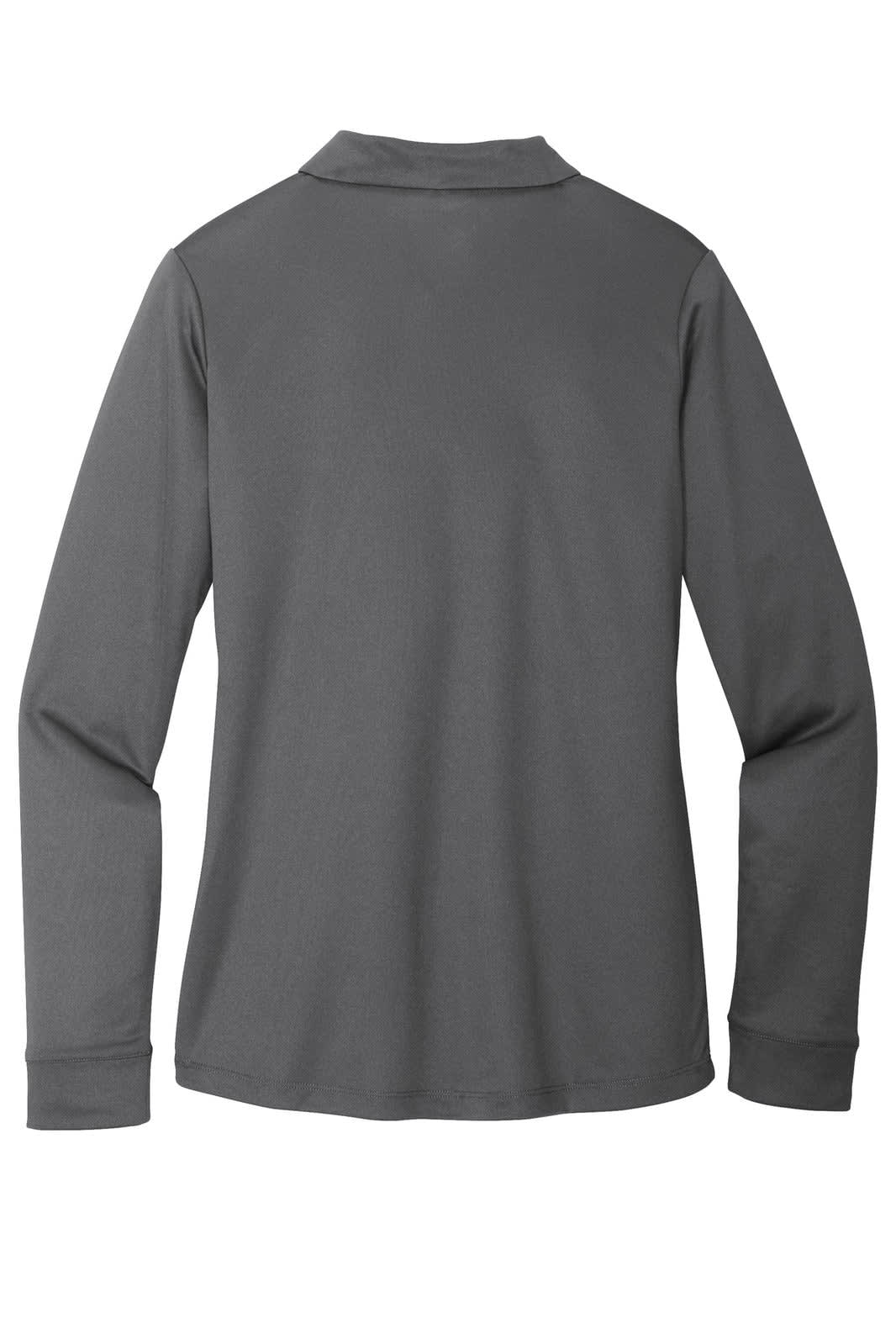 Port Authority Ladies Silk Touch Performance Long Sleeve Polo