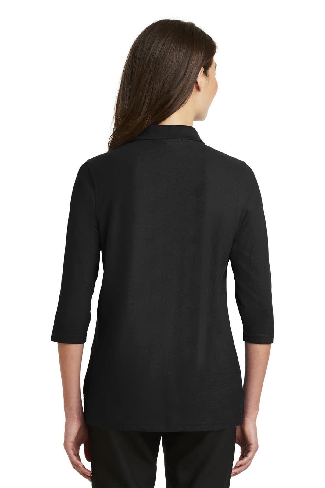 Port Authority Ladies Silk Touch 3/4-Sleeve Polo