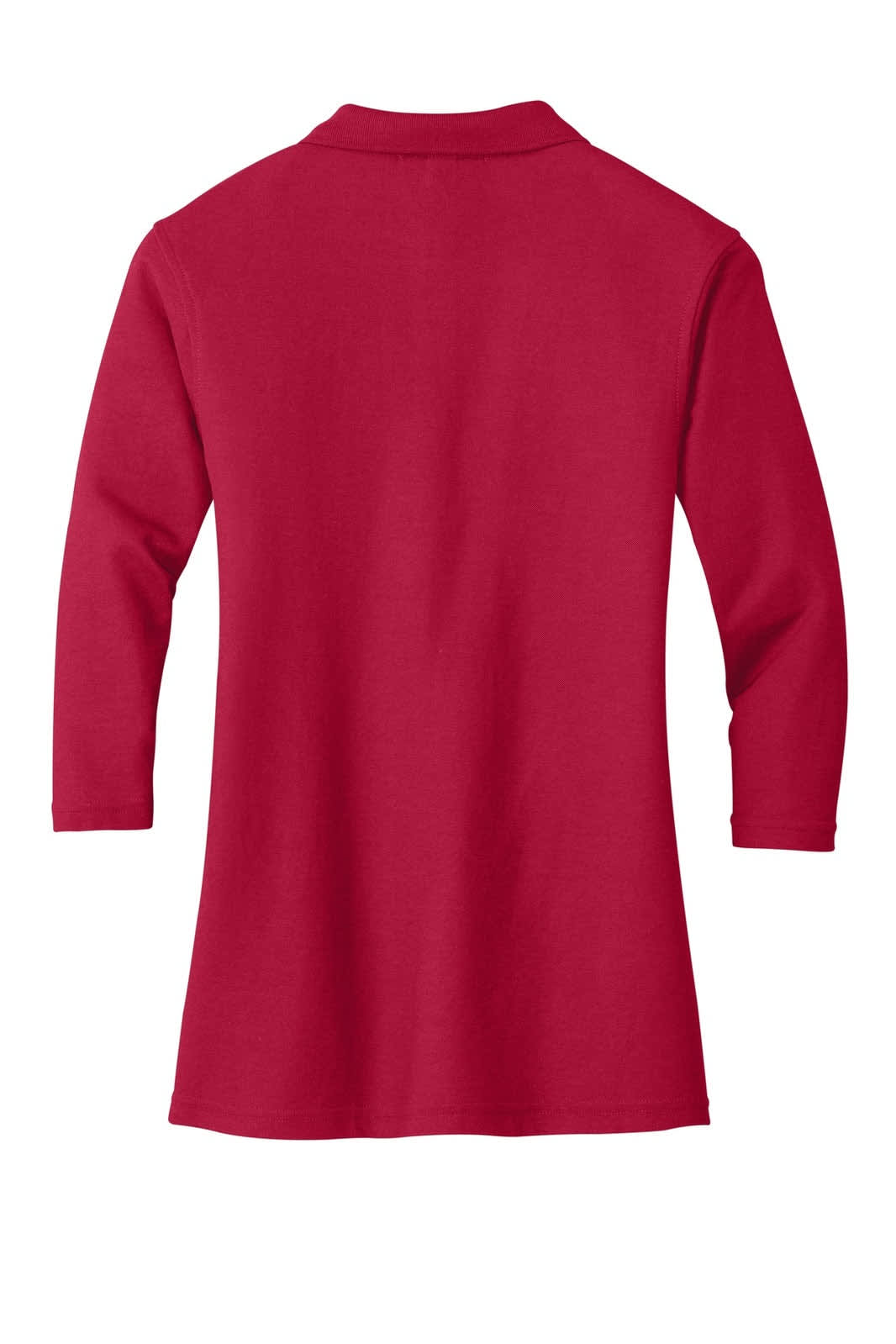 Port Authority Ladies Silk Touch 3/4-Sleeve Polo
