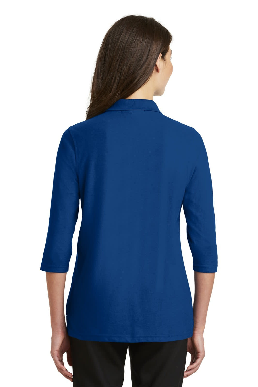 Port Authority Ladies Silk Touch 3/4-Sleeve Polo
