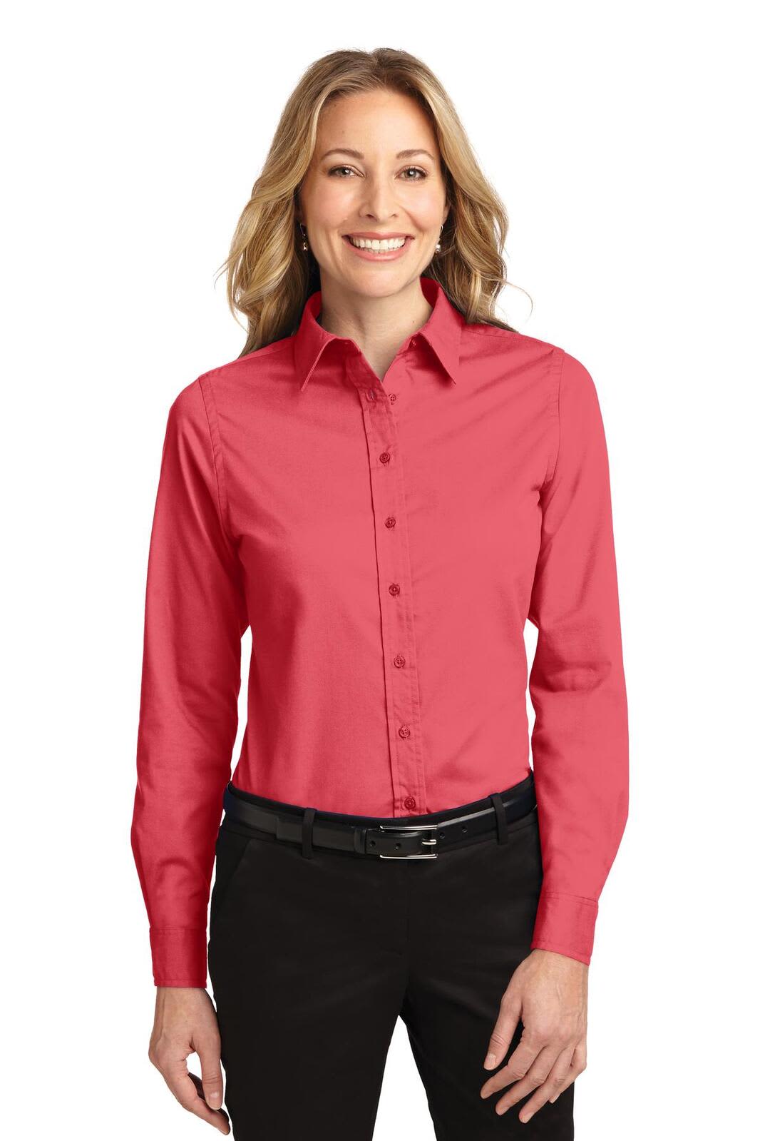 Port Authority Ladies Long Sleeve Easy Care Shirt
